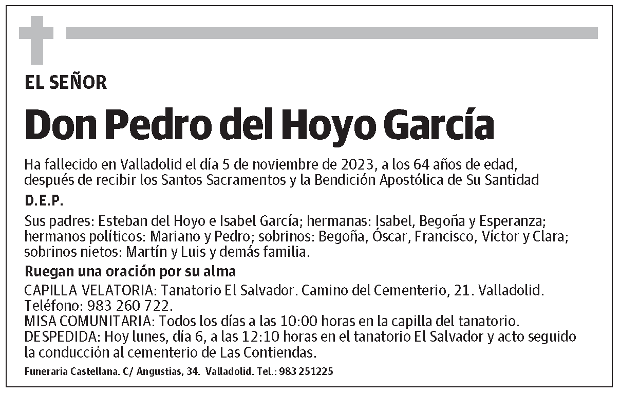 Pedro del Hoyo García