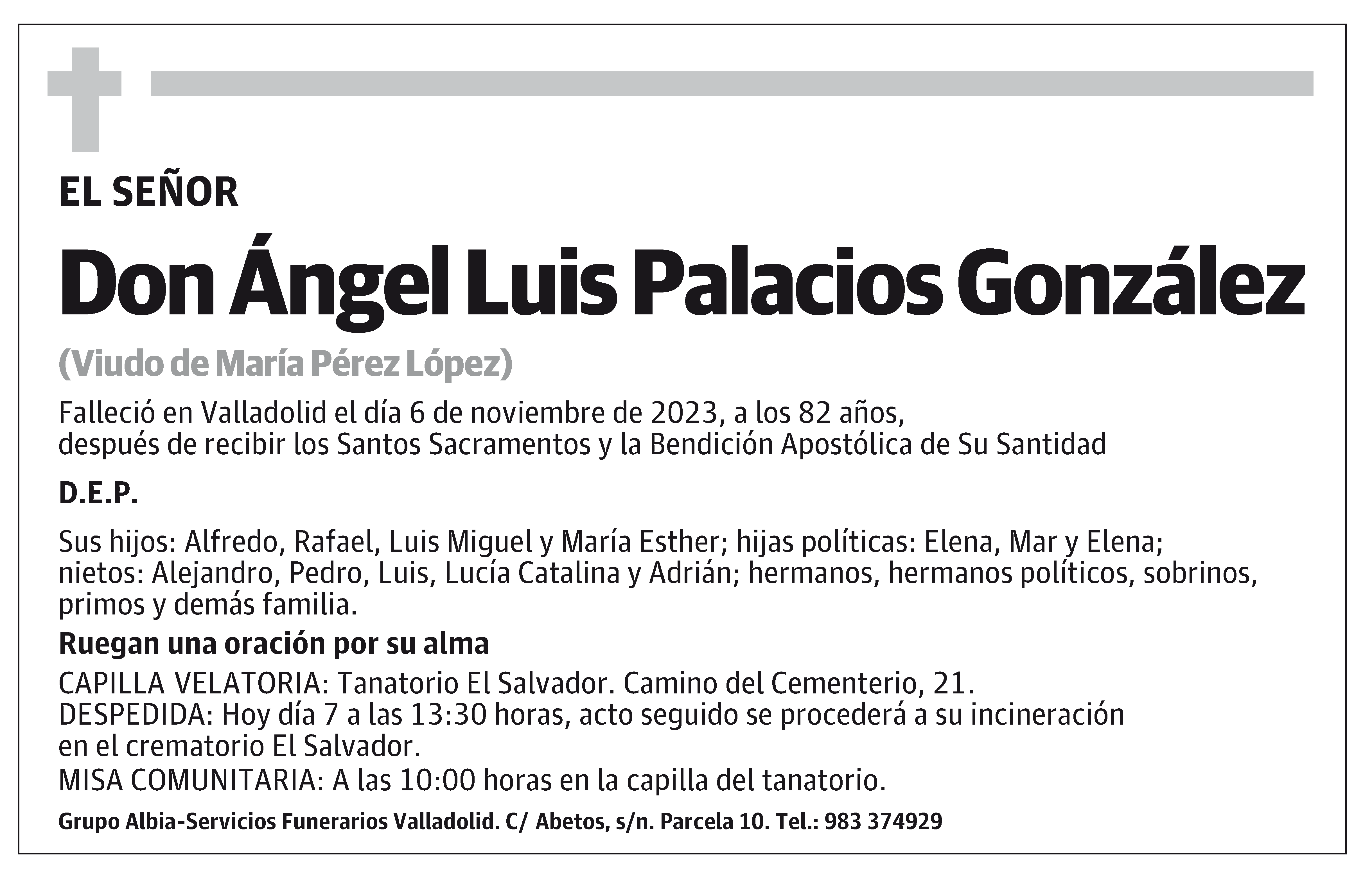 Ángel Luis Palacios González