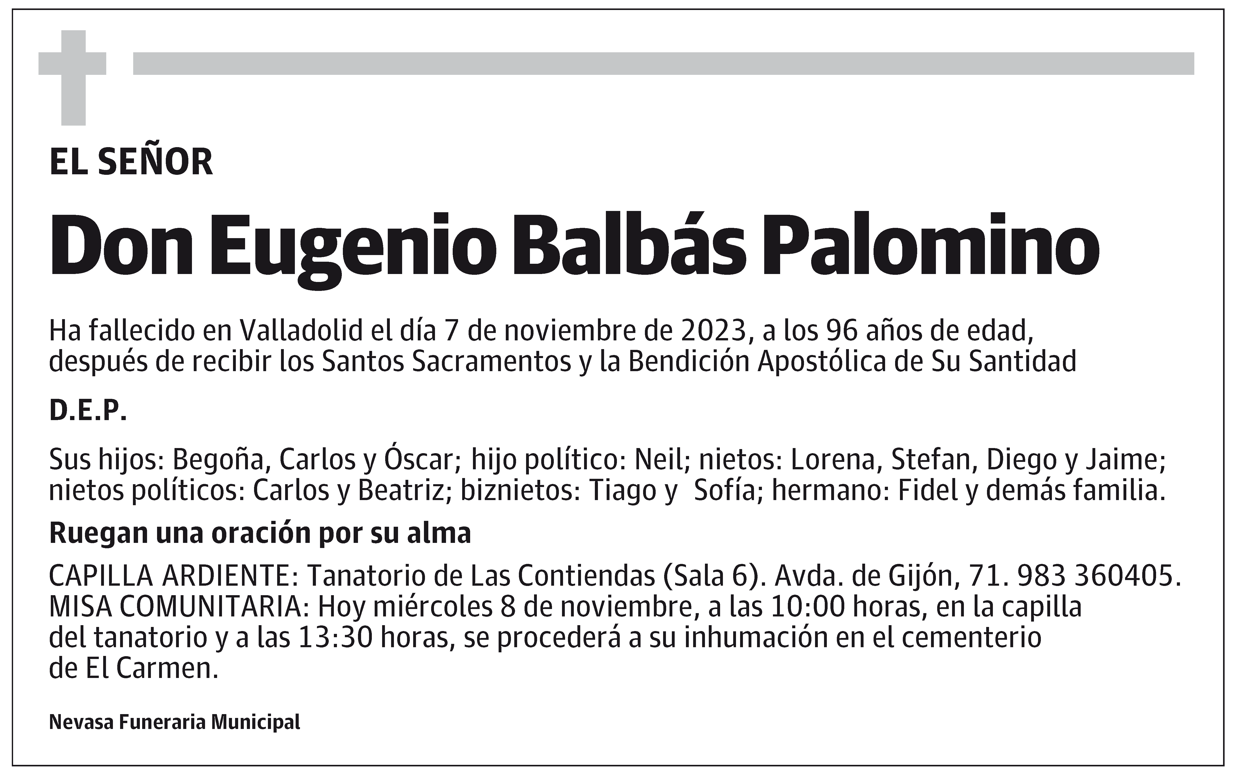 Eugenio Balbás Palomino