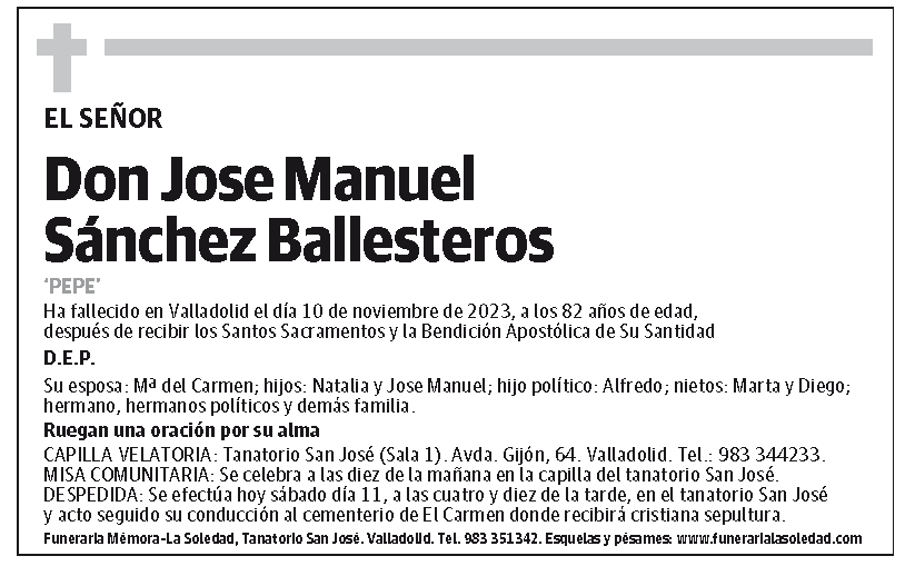 Jose Manuel Sánchez Ballesteros