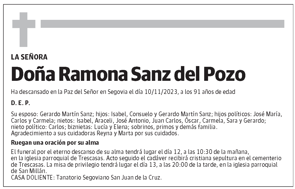 Ramona Sanz del Pozo