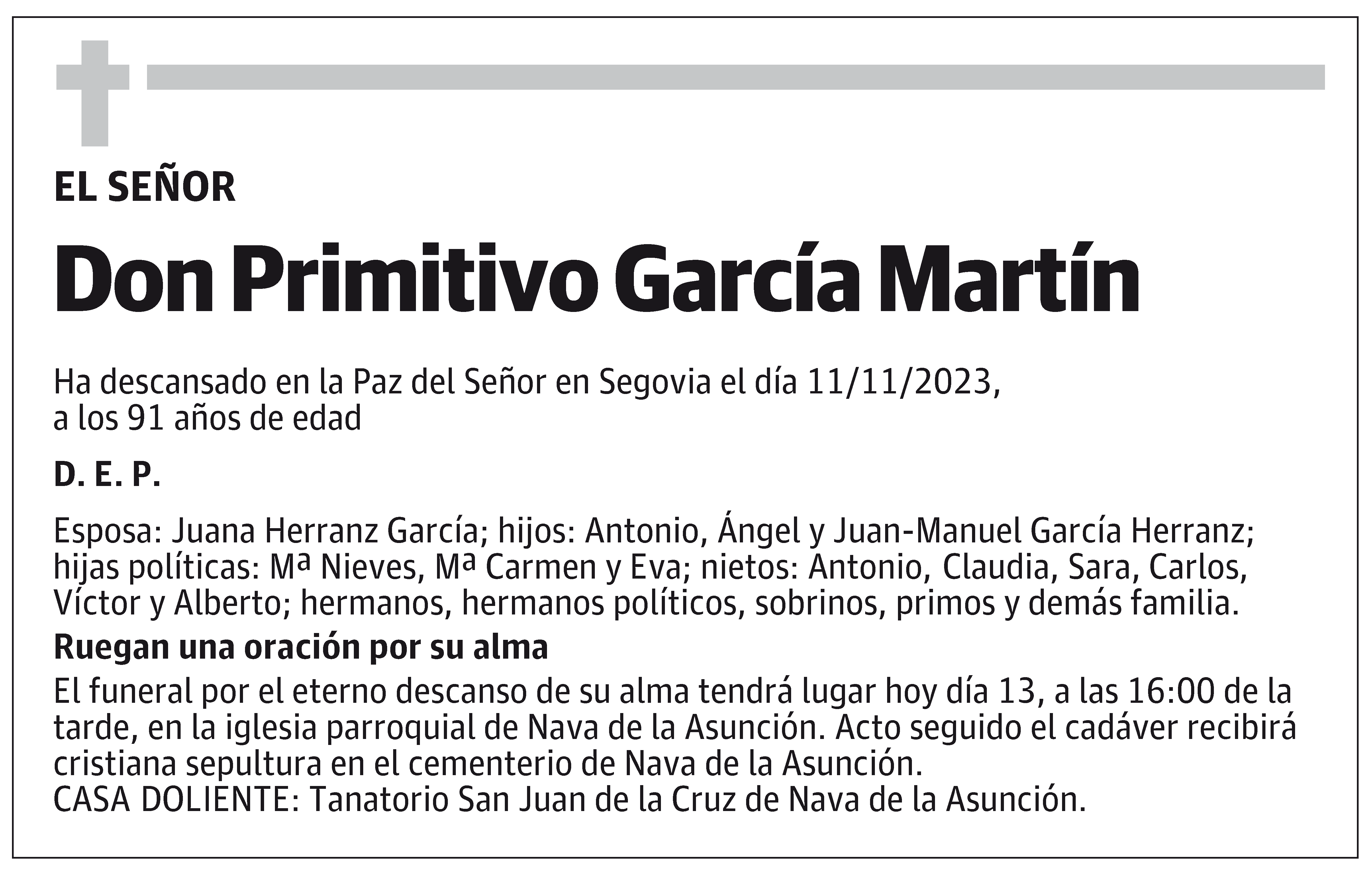 Primitivo García Martín