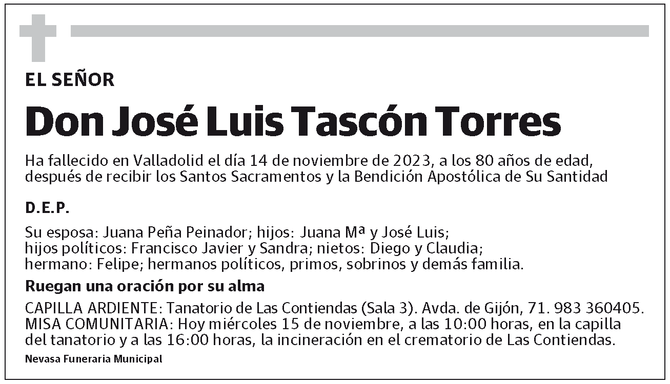 José Luis Tascón Torres