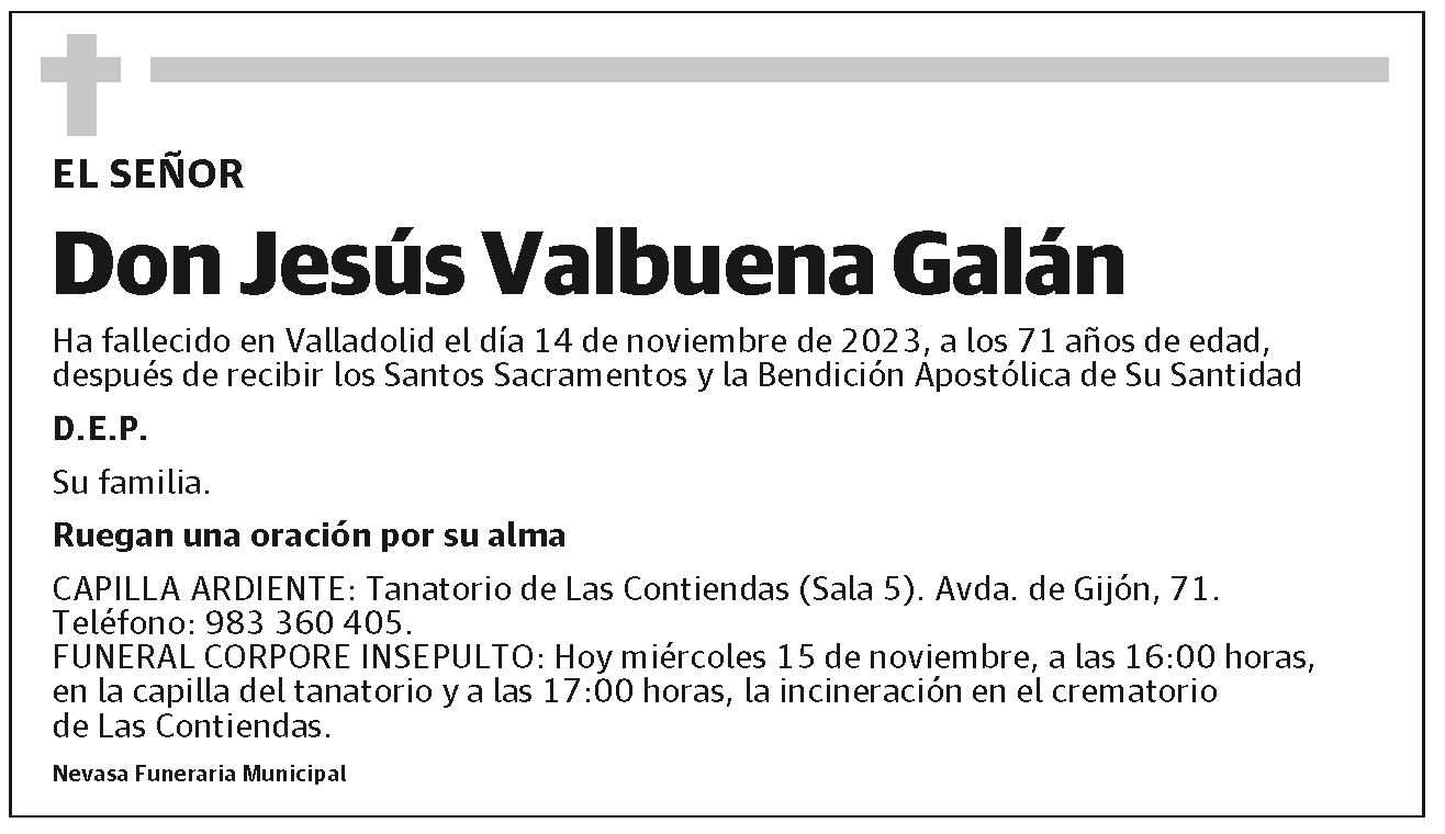 Jesús Valbuena Galán