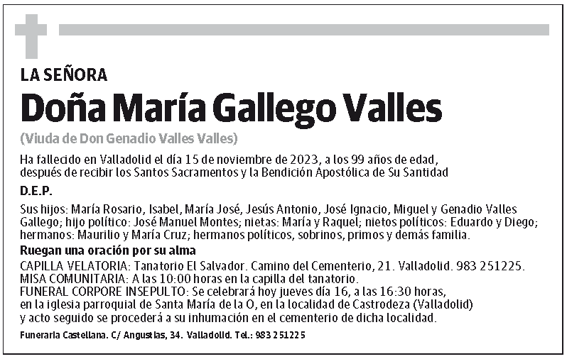 María Gallego Valles