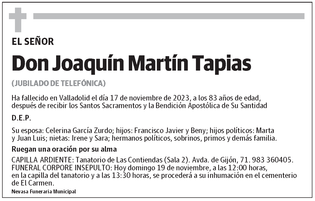 Joaquín Martín Tapias