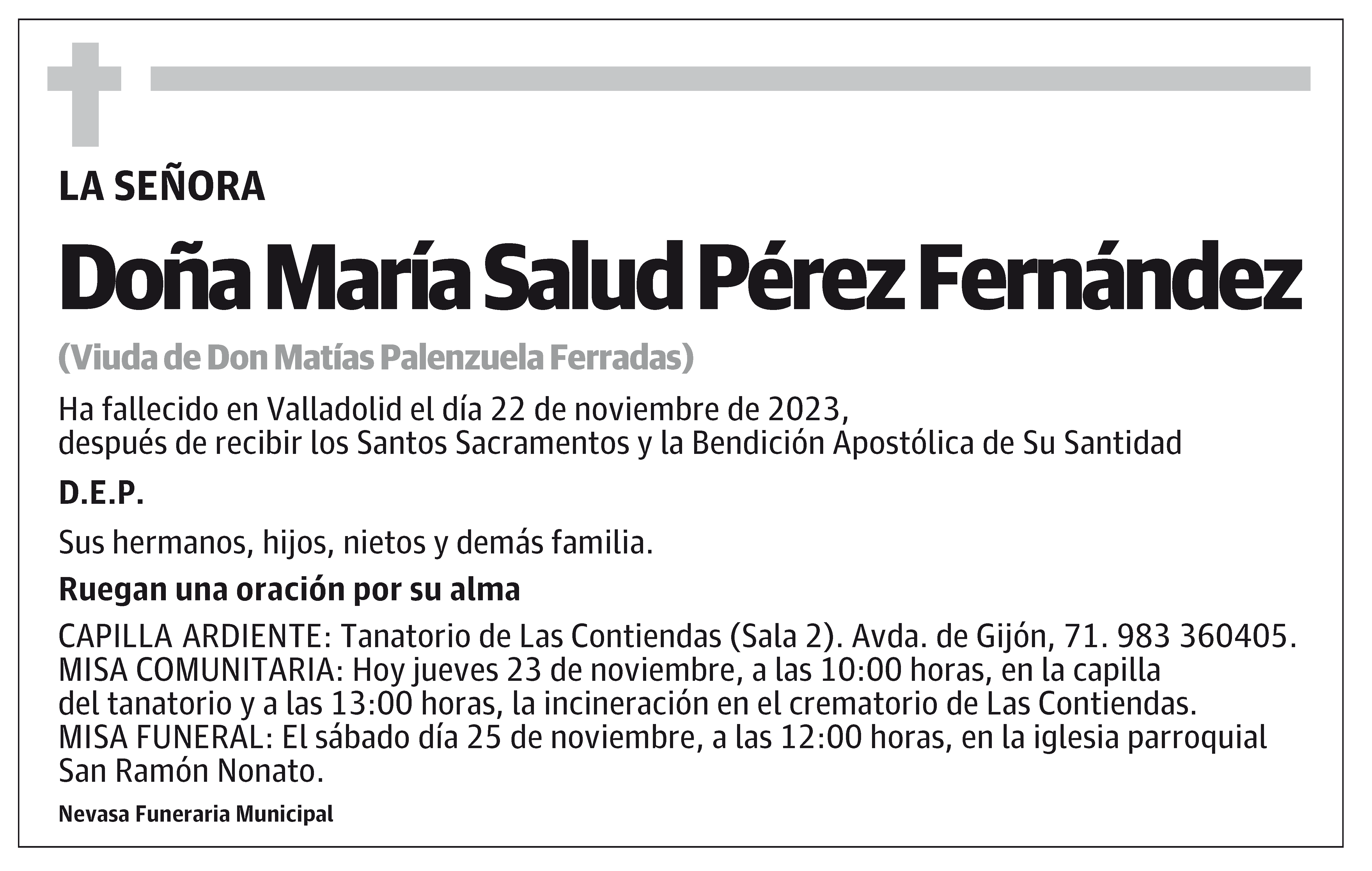 María Salud Pérez Fernández