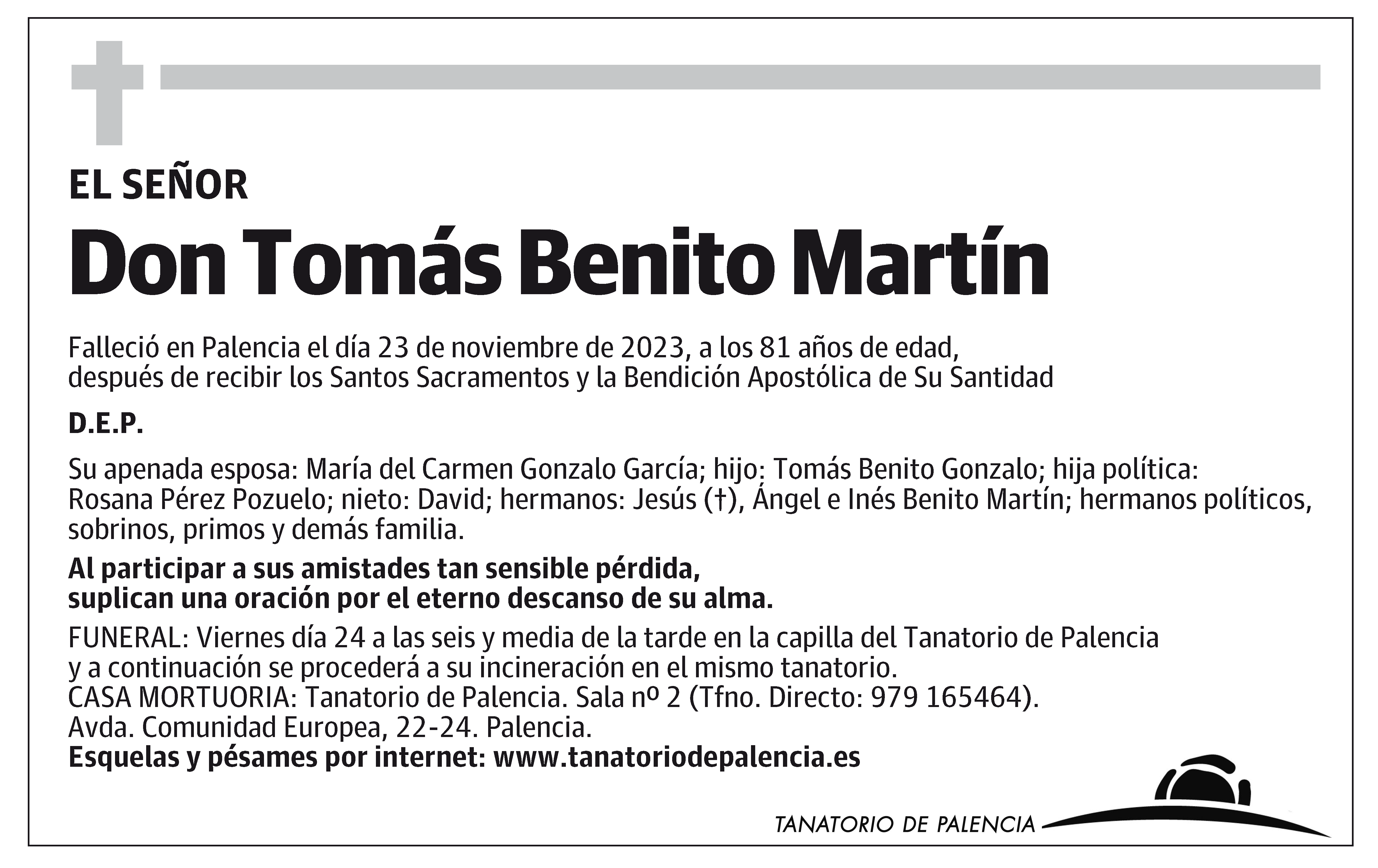 Tomás Benito Martín