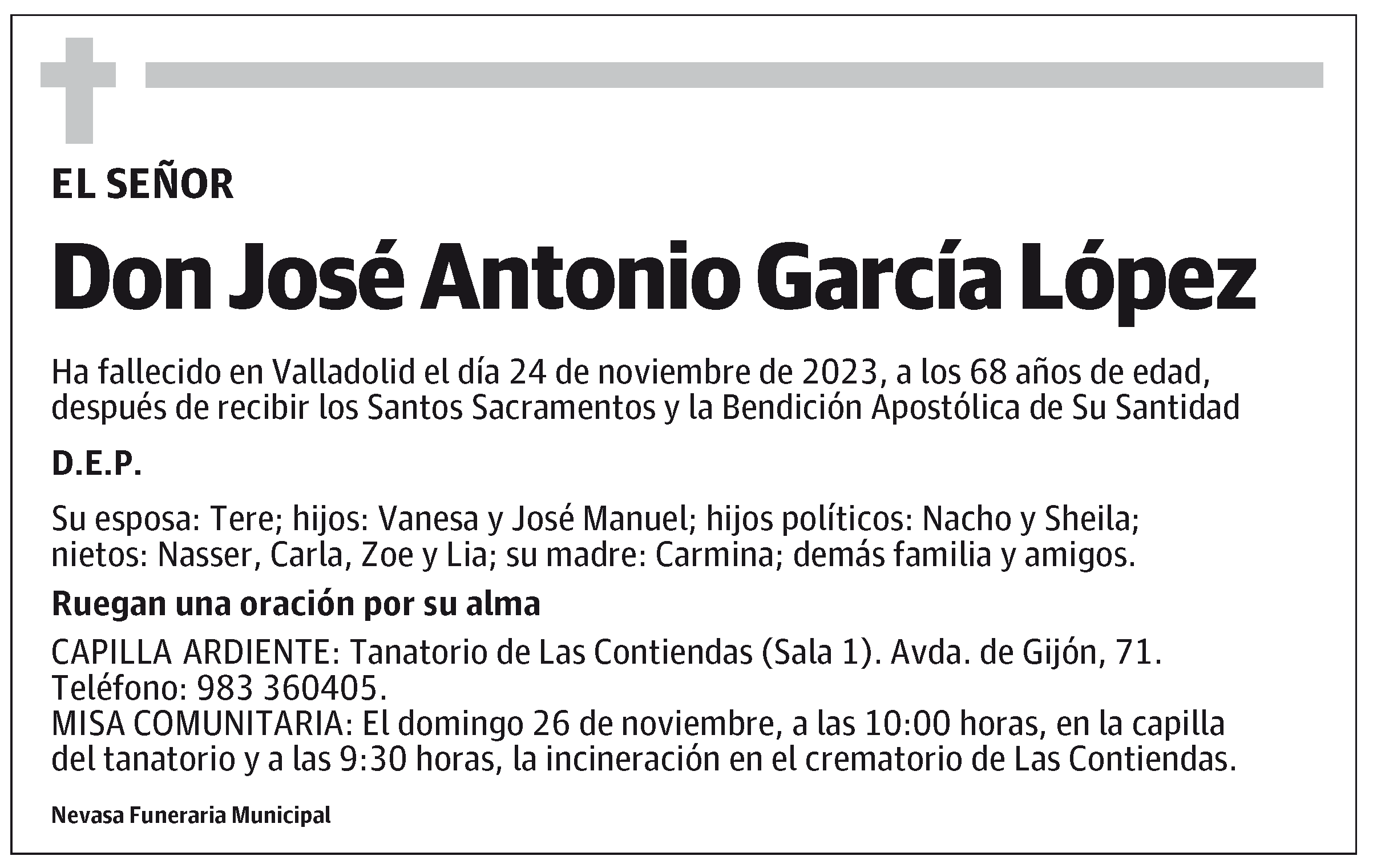 José Antonio García López