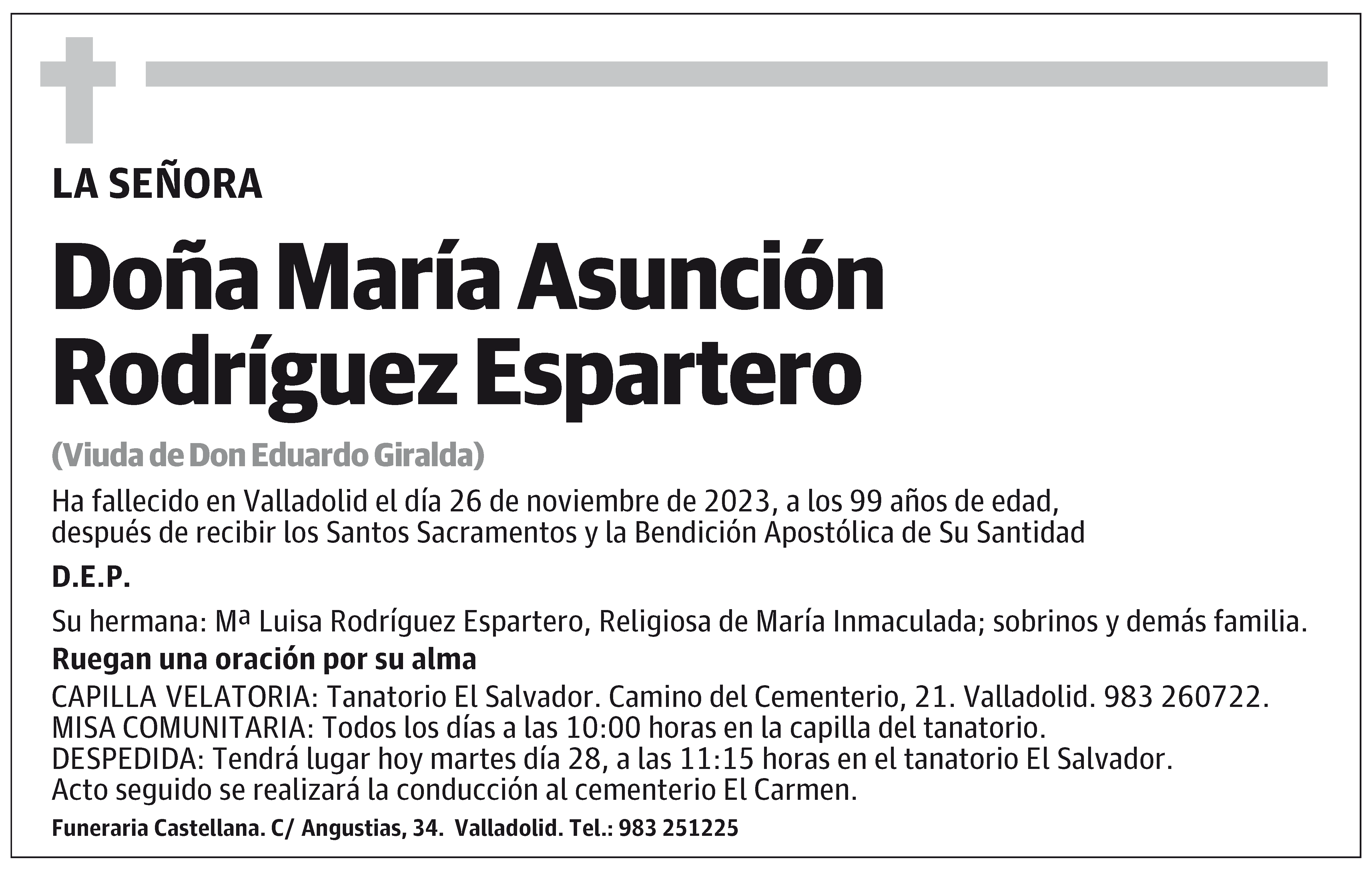 María Asunción Rodríguez Espartero