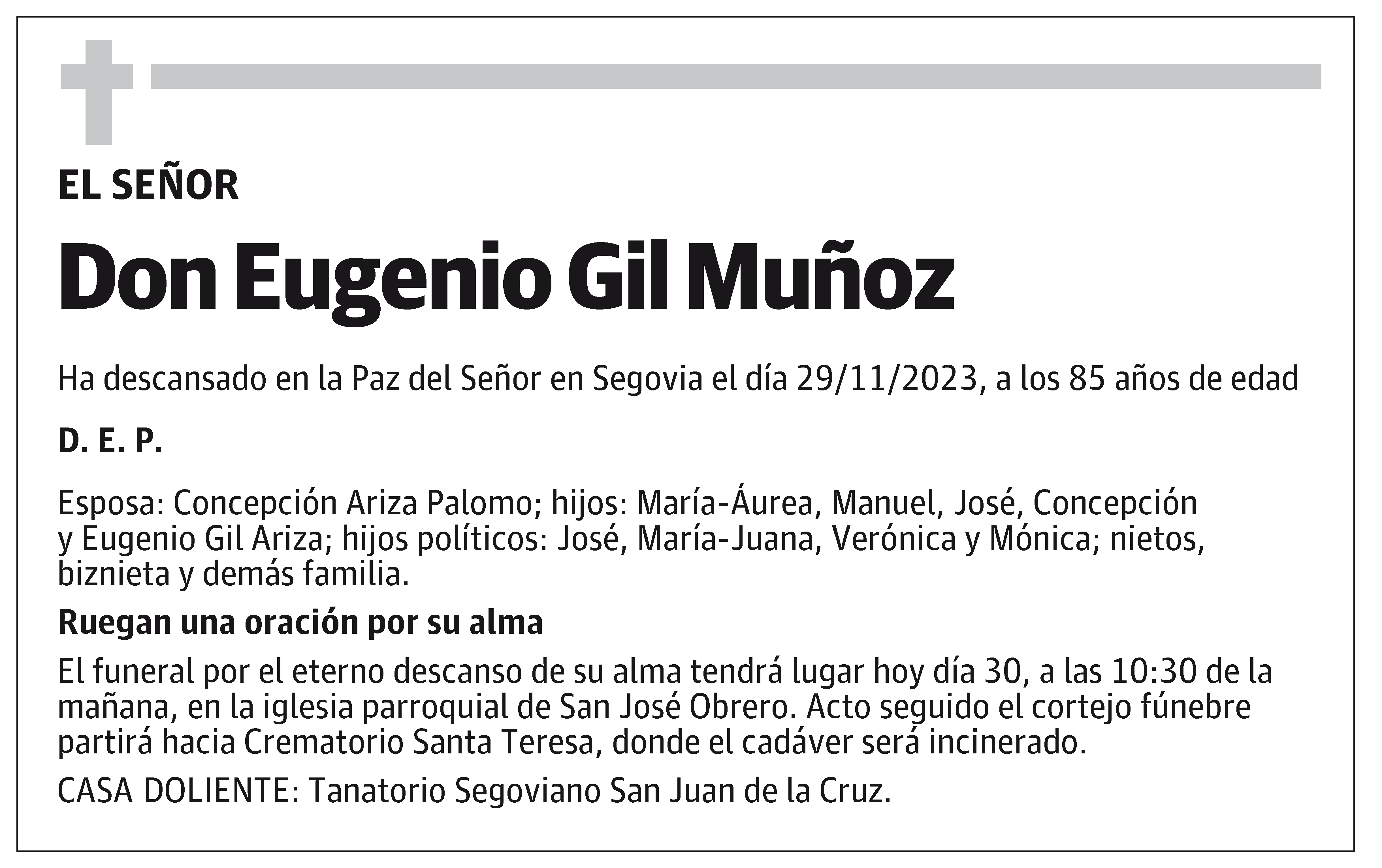 Eugenio Gil Muñoz