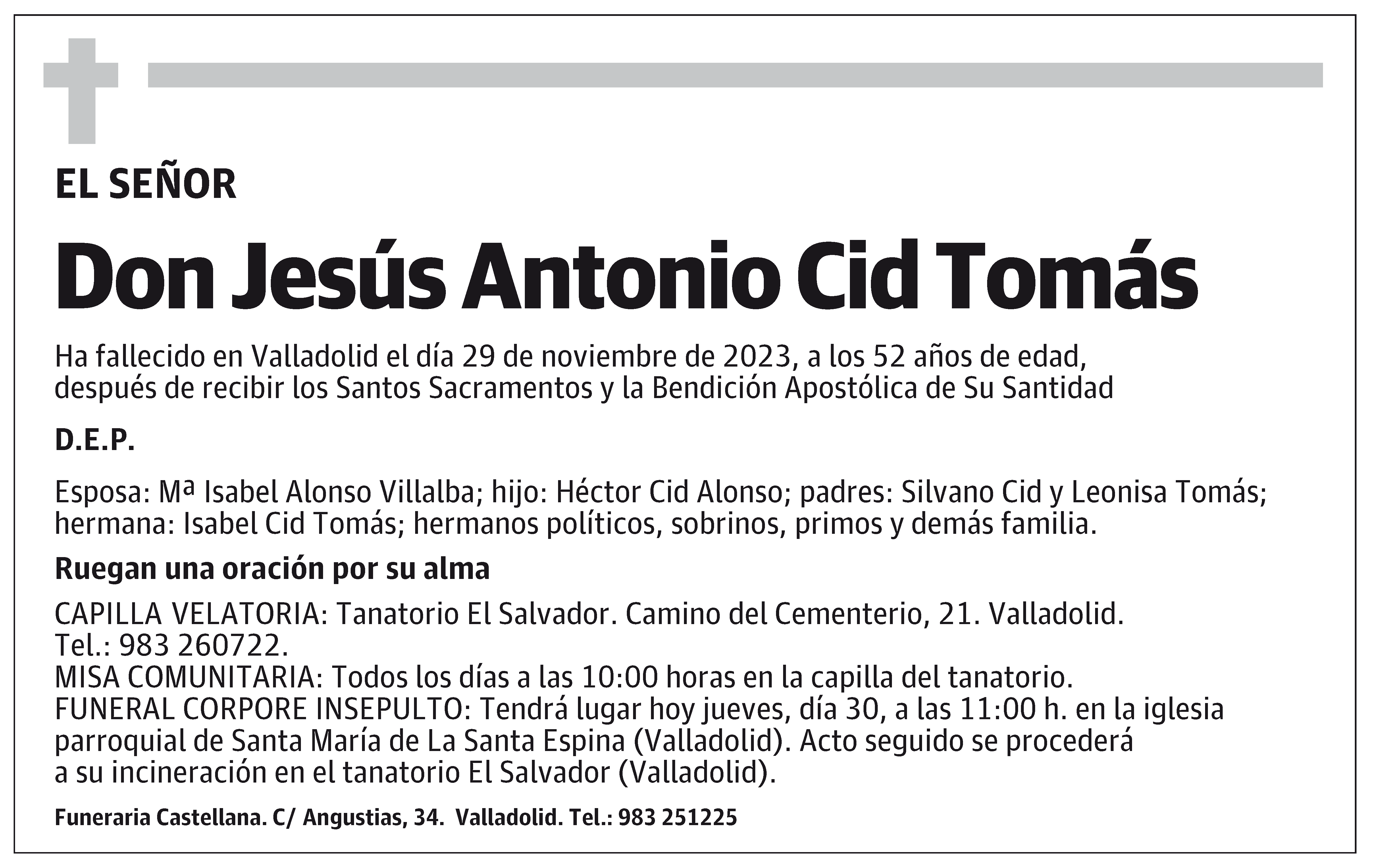 Jesús Antonio Cid Tomás