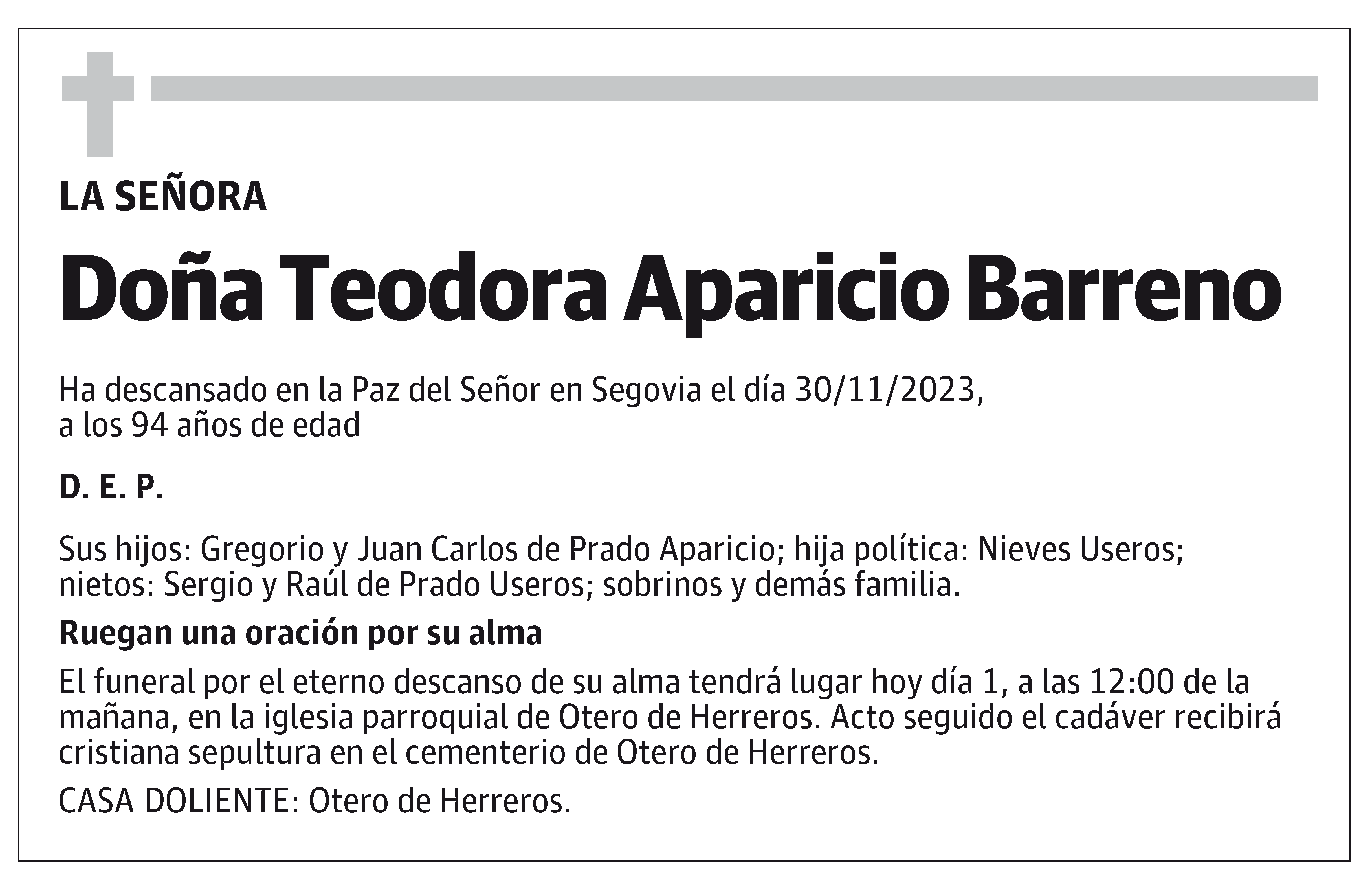 Teodora Aparicio Barreno