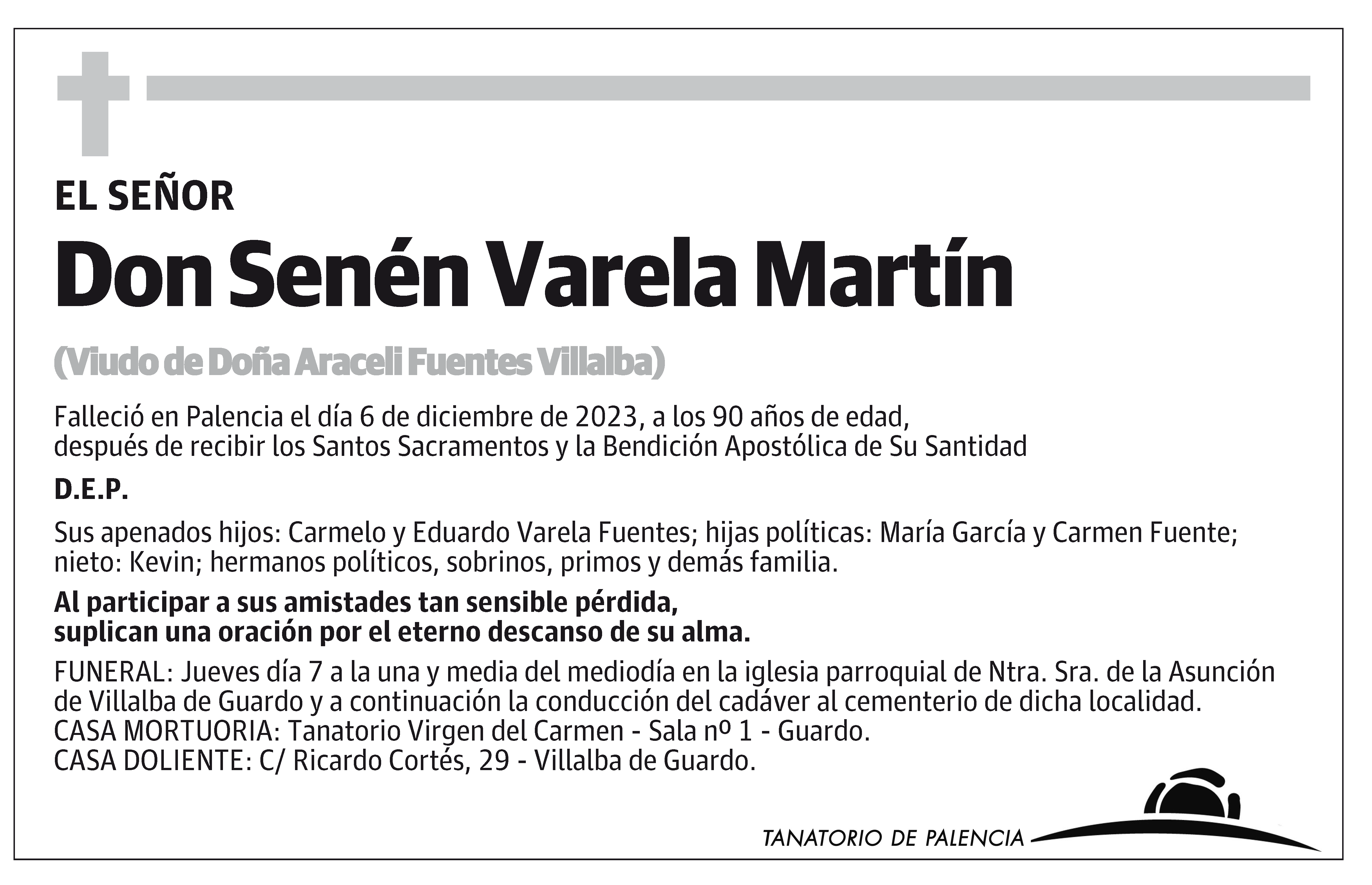 Don Senén Varela Martín