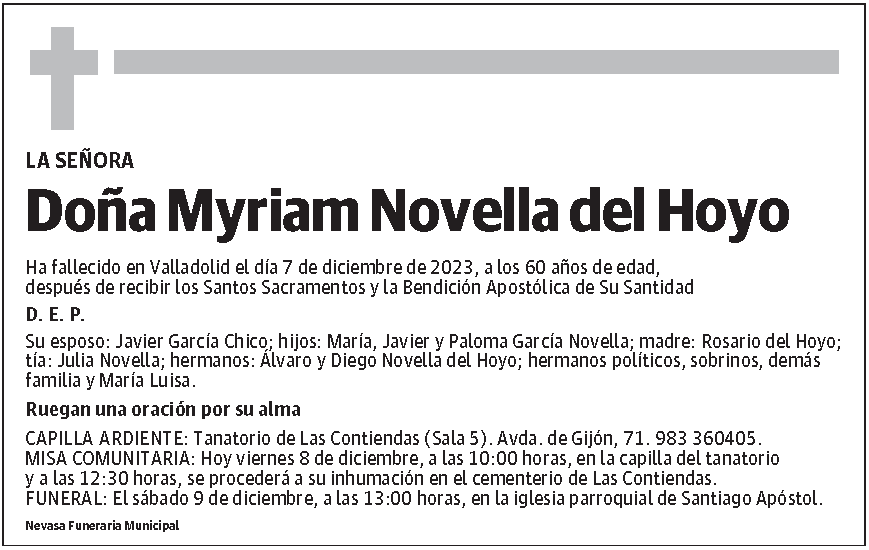 Myriam Novella del Hoyo