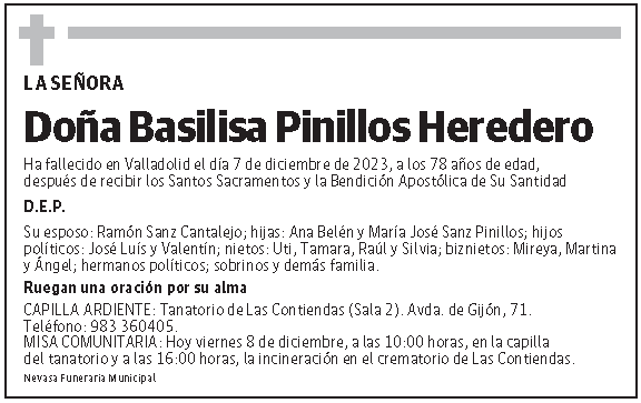 Basilisa Pinillos Heredero