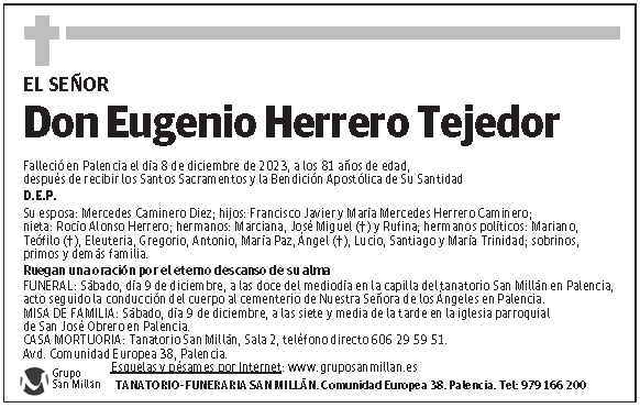 Eugenio Herrero Tejedor