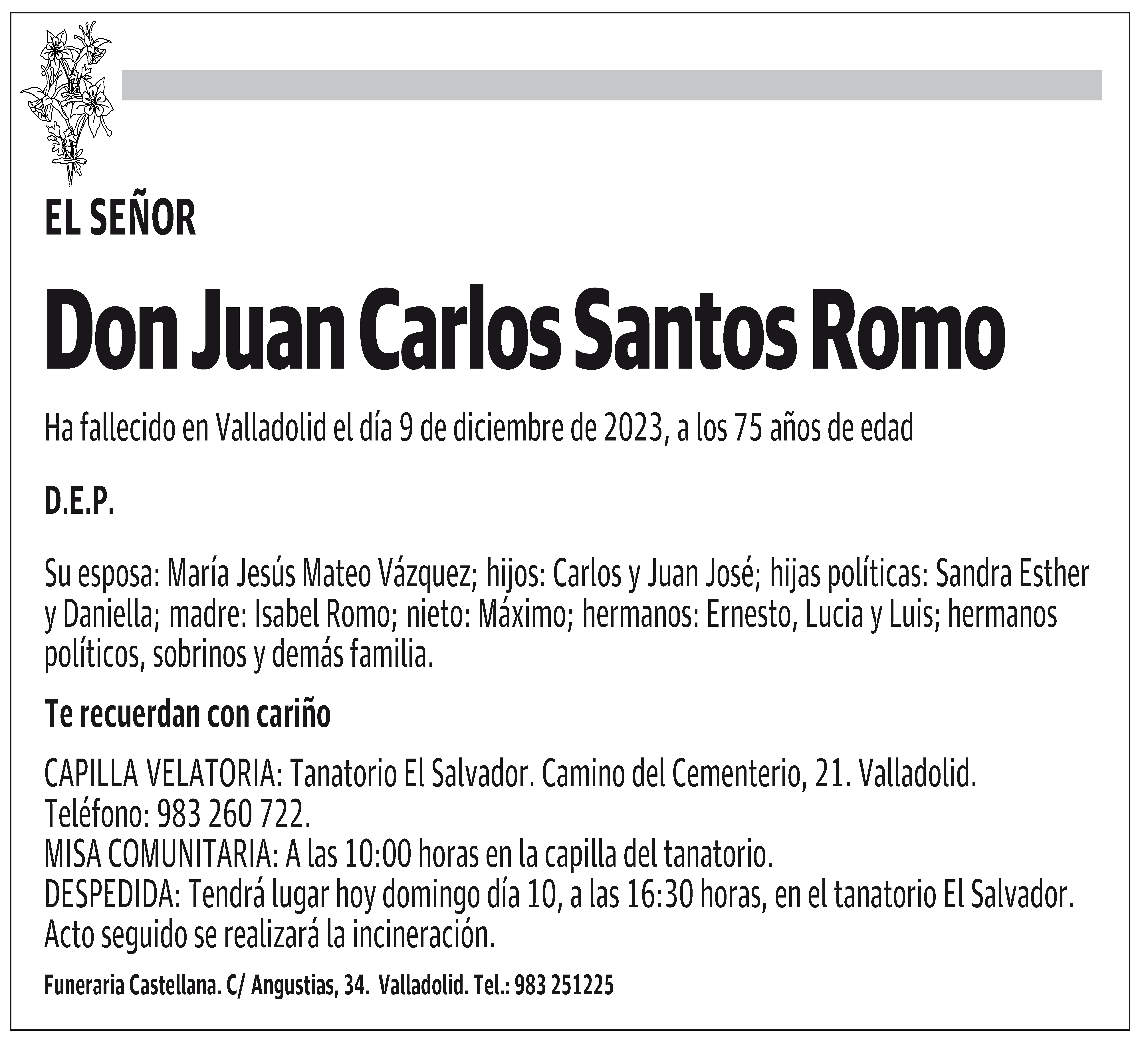 Juan Carlos Santos Romo