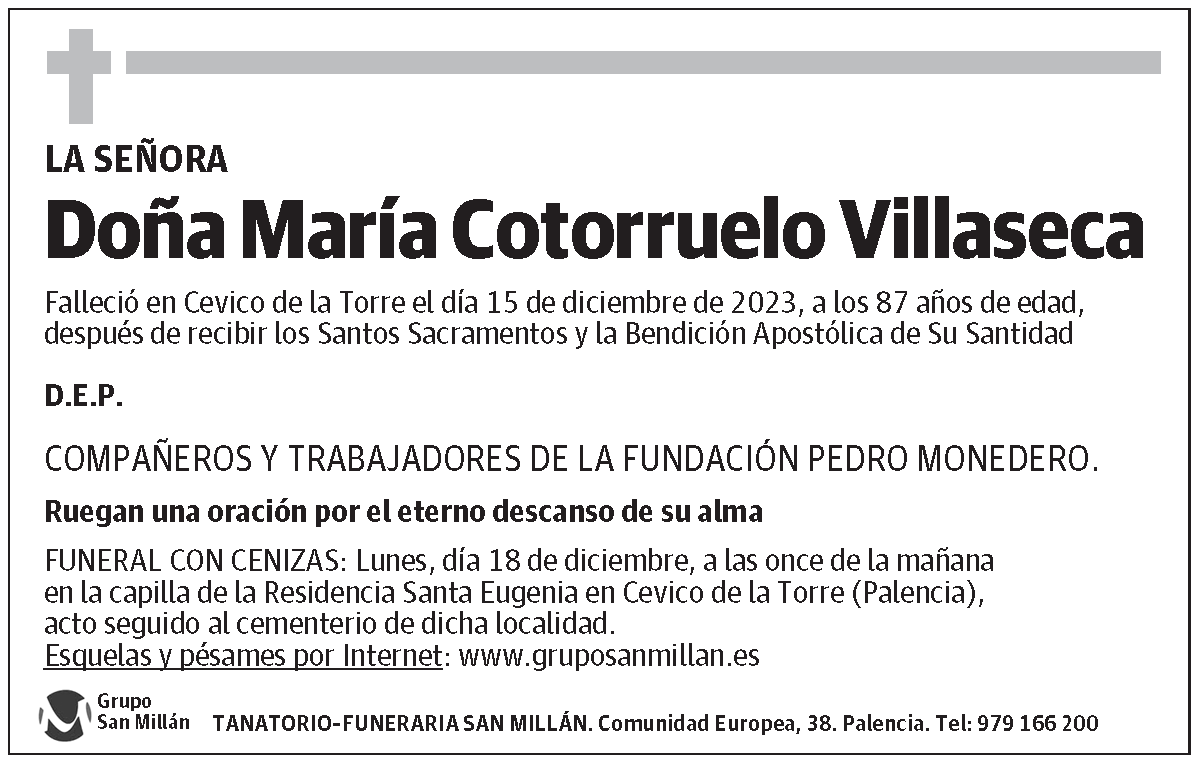 María Cotorruelo Villaseca