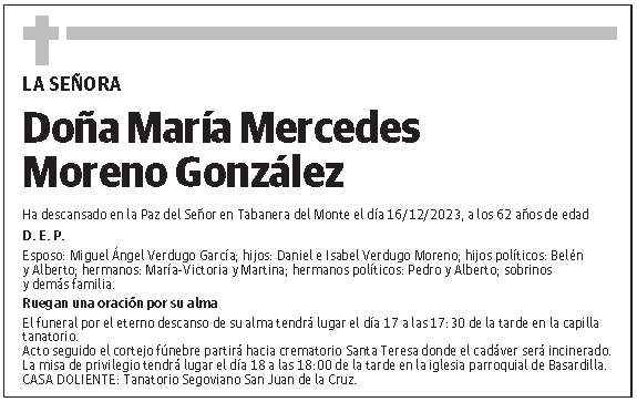 María Mercedes Moreno González