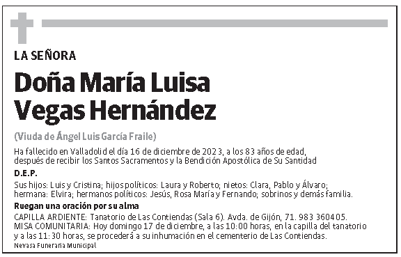 María Luisa Vegas Hernández