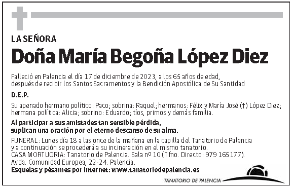María Begoña López Diez
