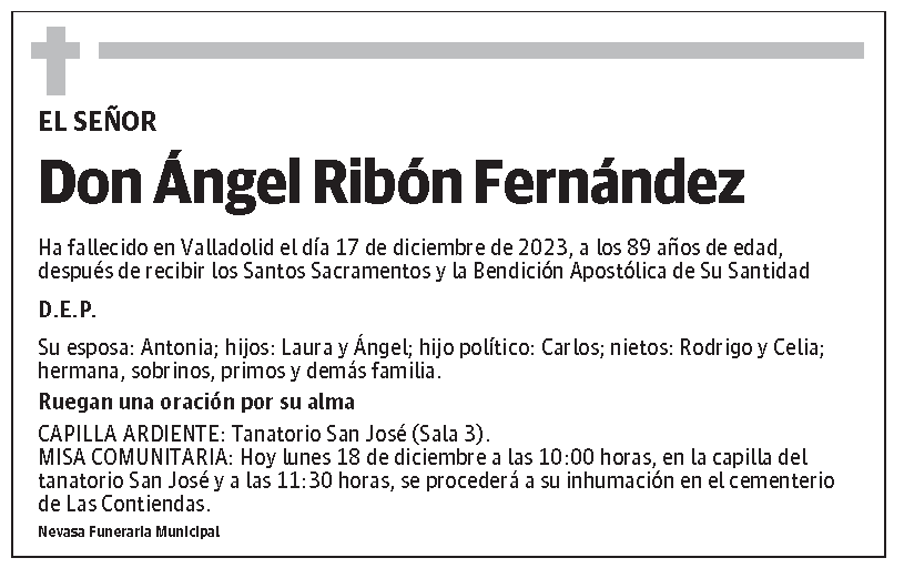 Ángel Ribón Fernández