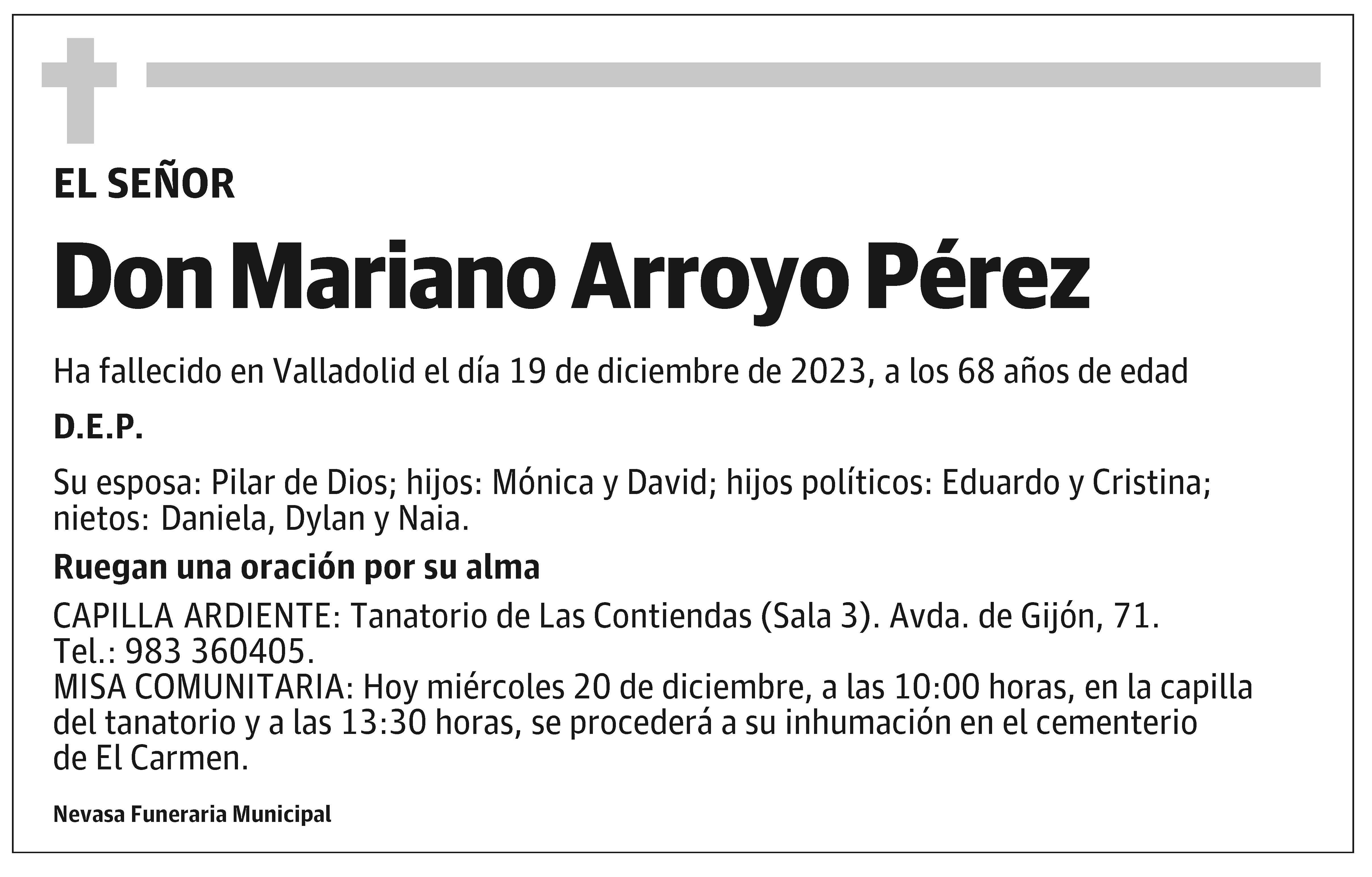 Mariano Arroyo Pérez