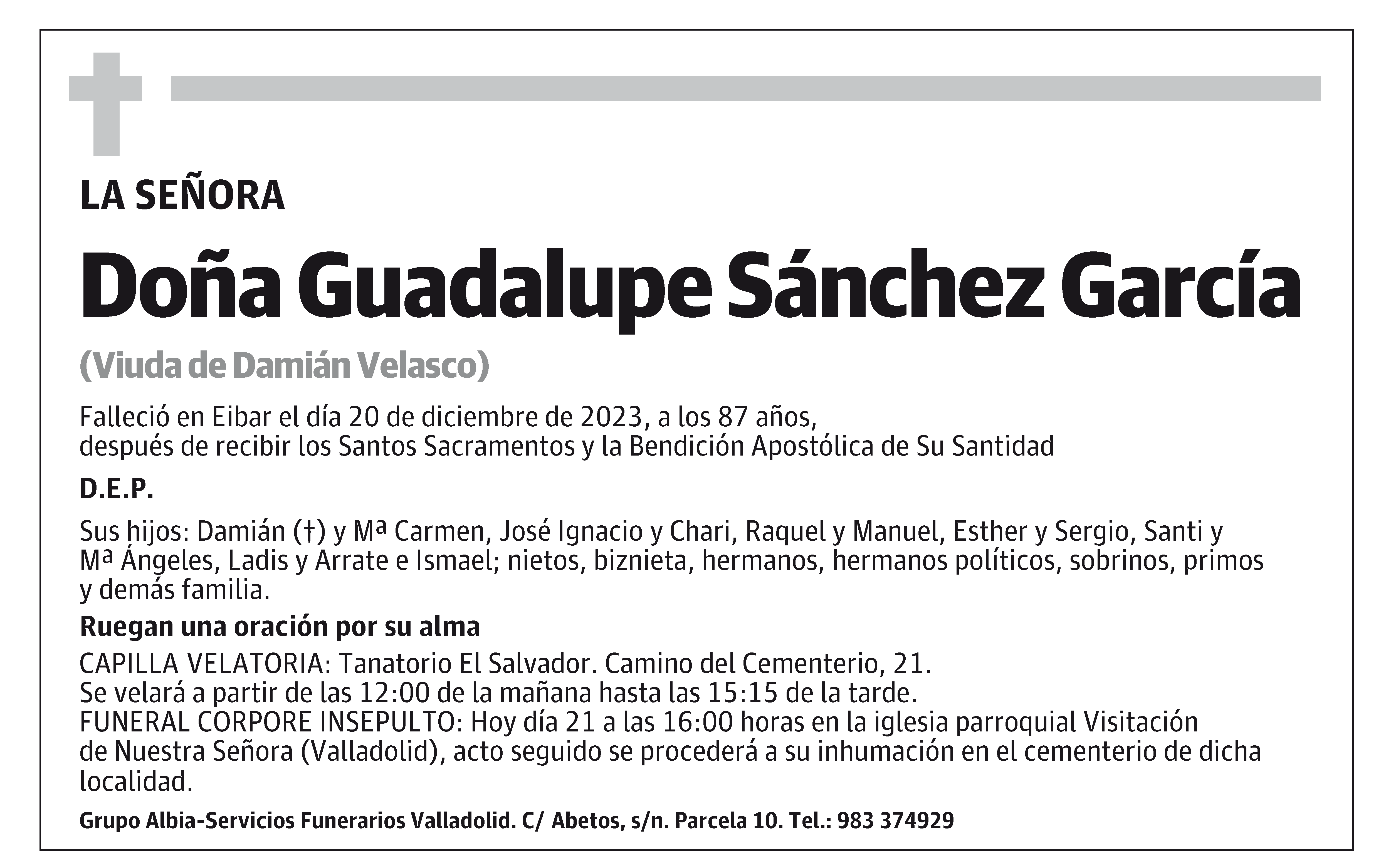 Guadalupe Sánchez García