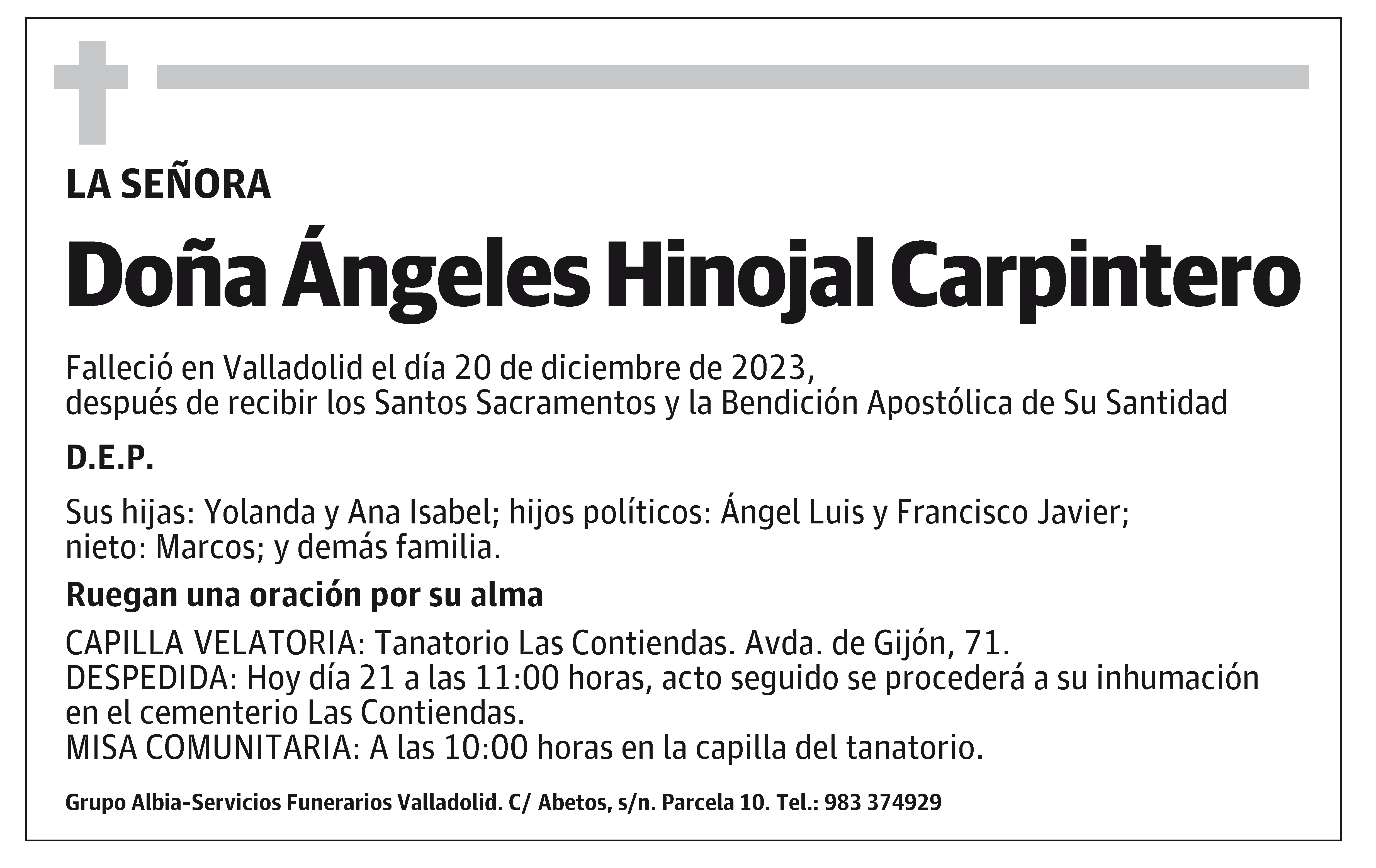 Ángeles Hinojal Carpintero