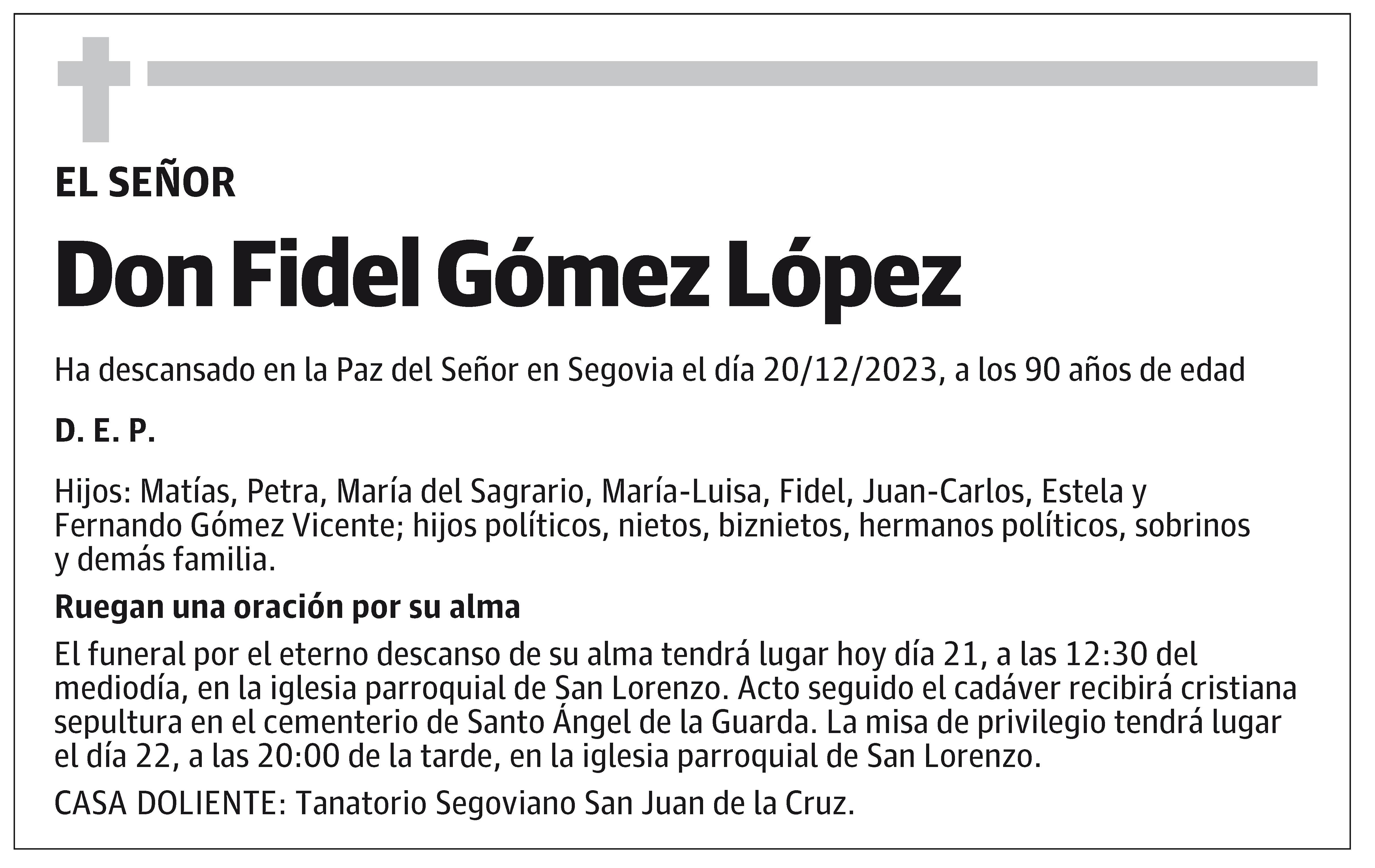 Fidel Gómez López