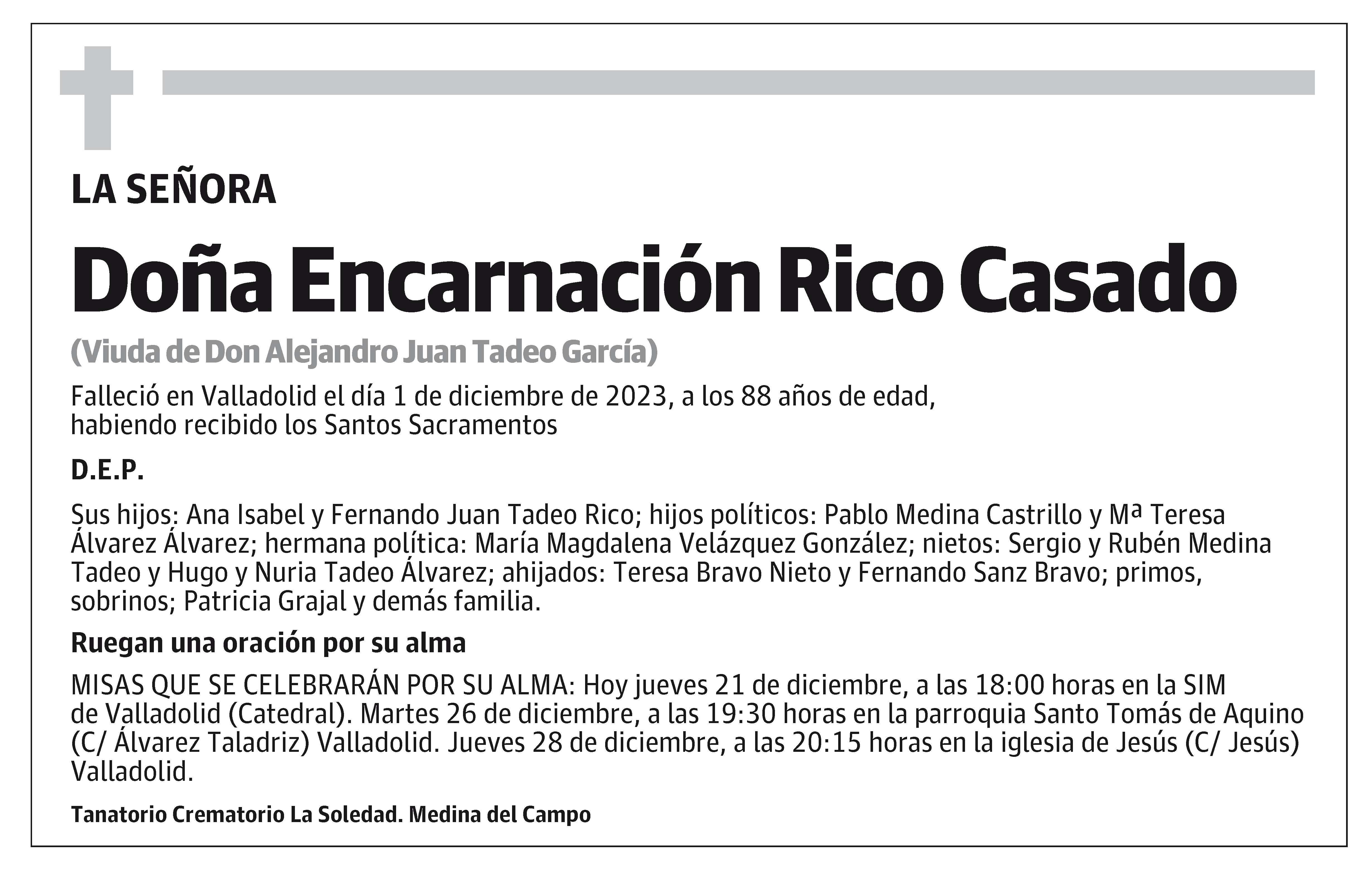 Encarnación Rico Casado