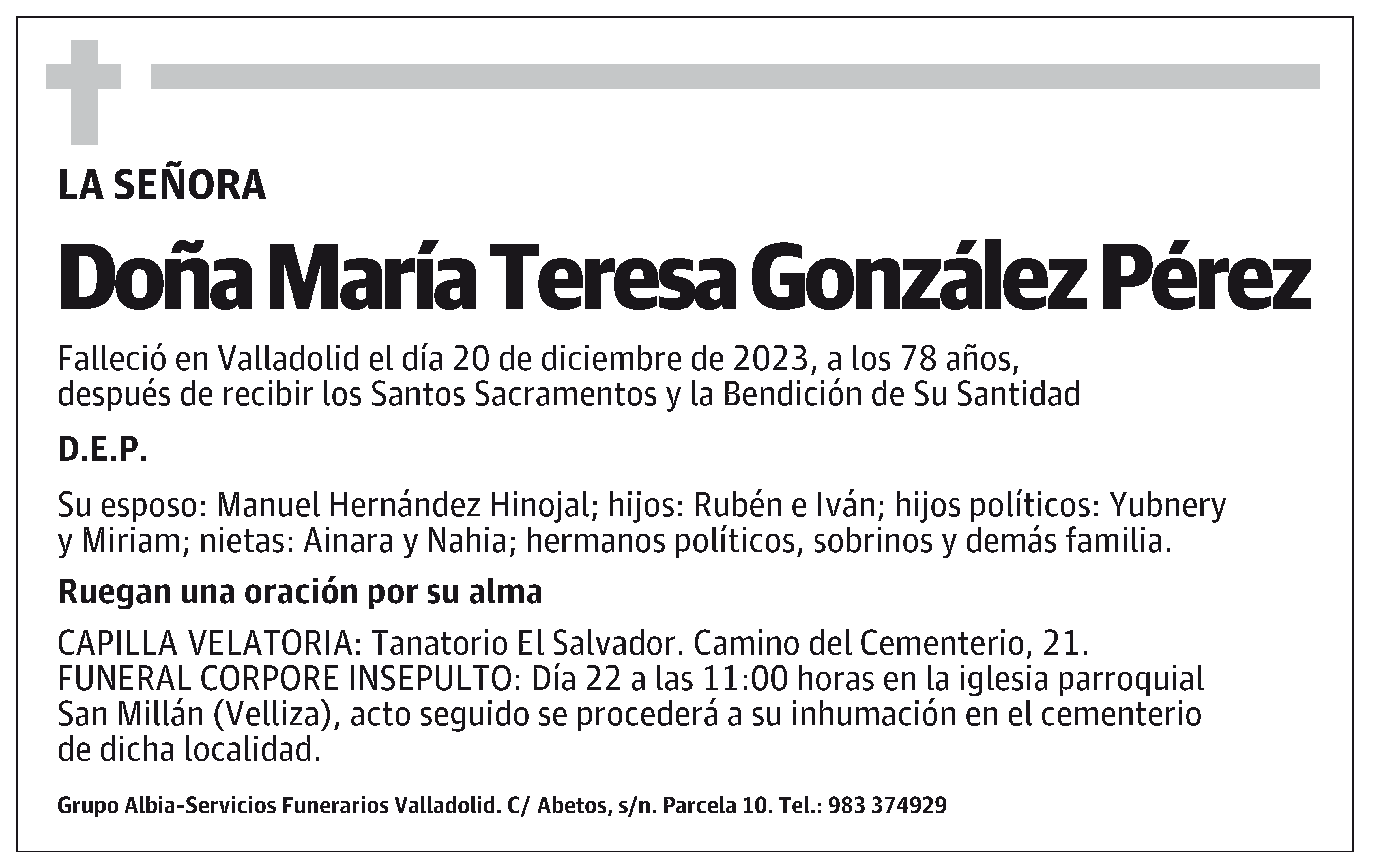 María Teresa González Pérez