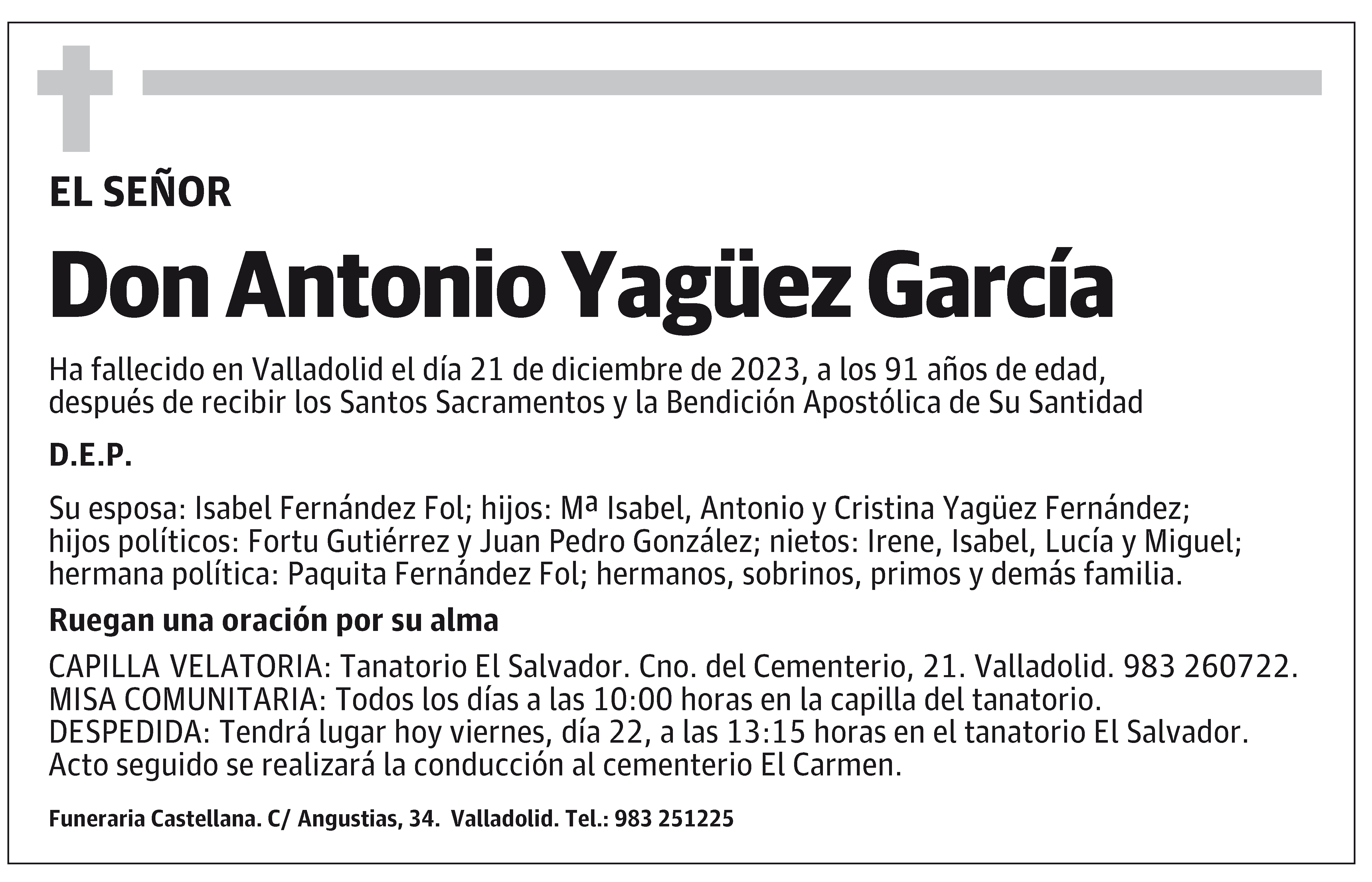 Antonio Yagüez García