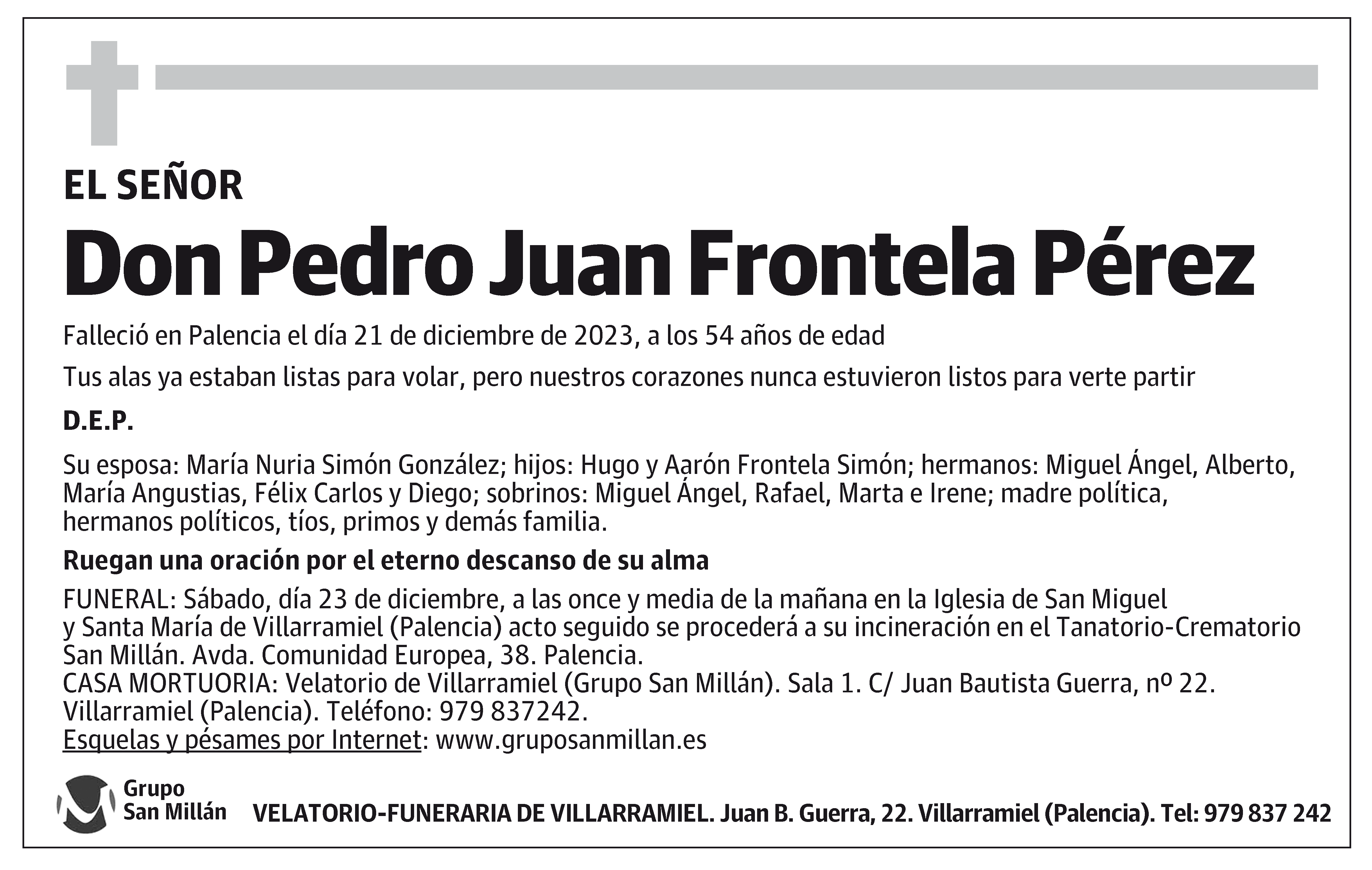 Pedro Juan Frontela Pérez