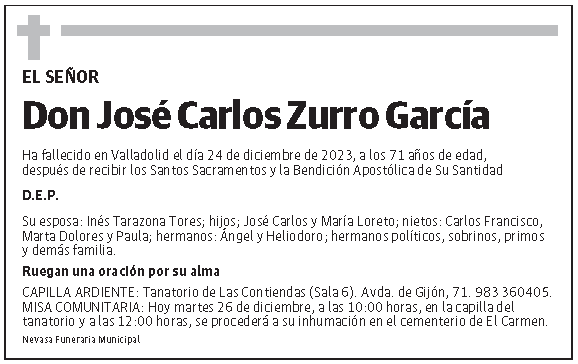 José Carlos Zurro García