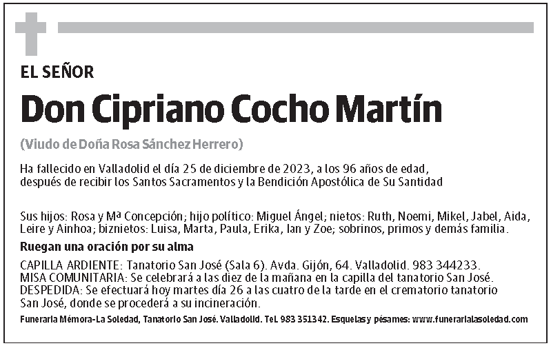 Cipriano Cocho Martín