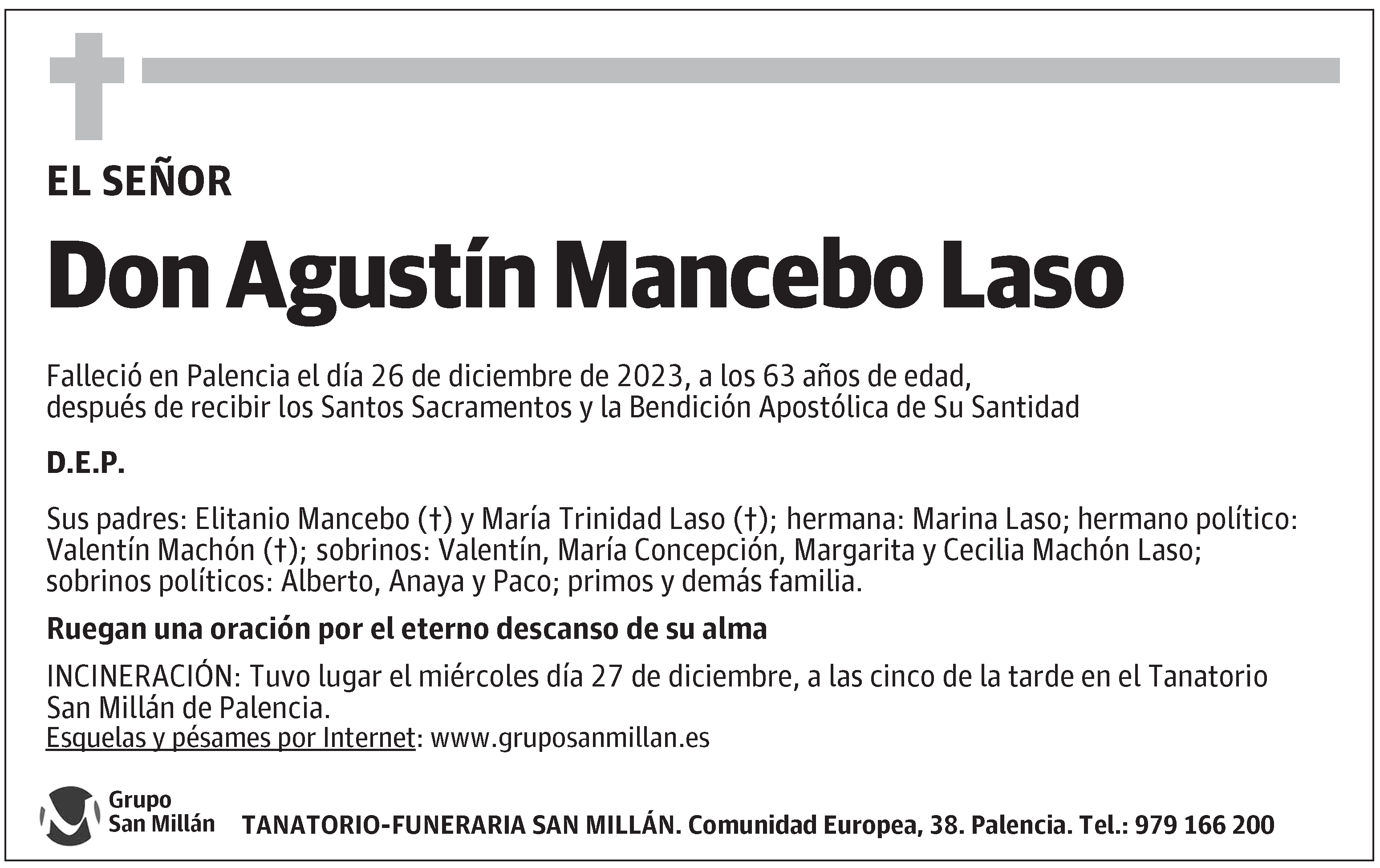 Agustín Mancebo Laso
