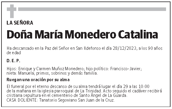 María Monedero Catalina