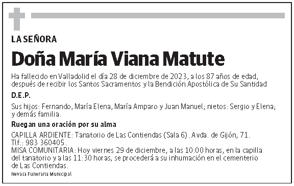 María Viana Matute