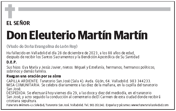 Eleuterio Martín Martín
