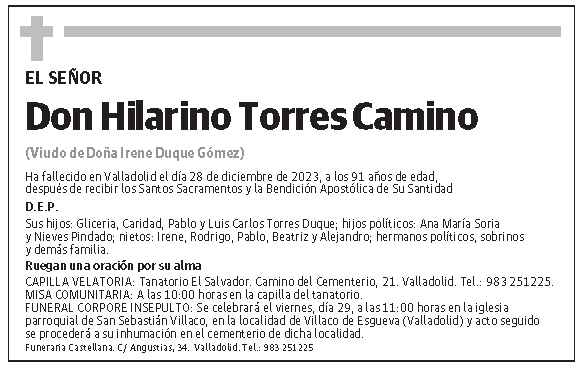 Hilarino Torres Camino