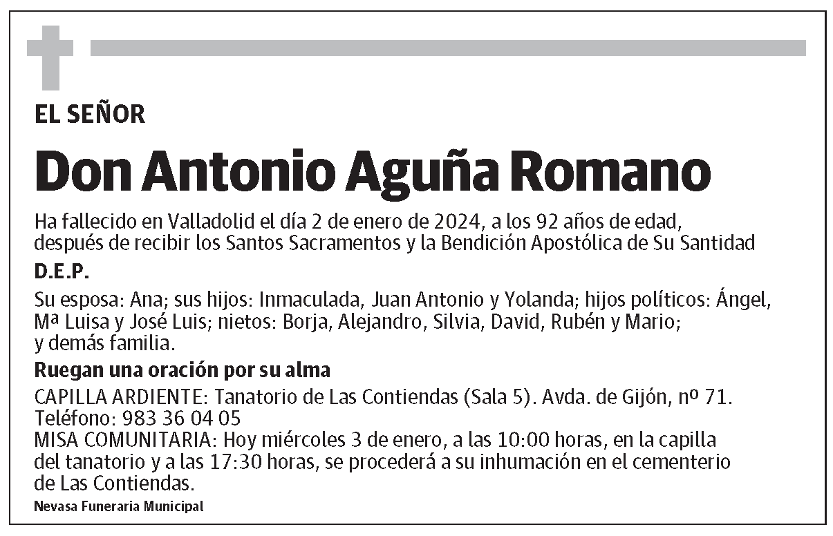 Antonio Aguña Romano