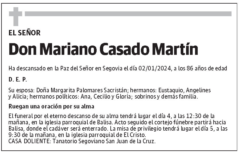 Mariano Casado Martín