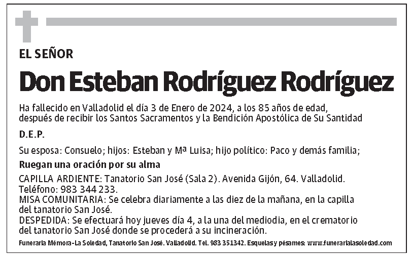 Esteban Rodríguez Rodríguez