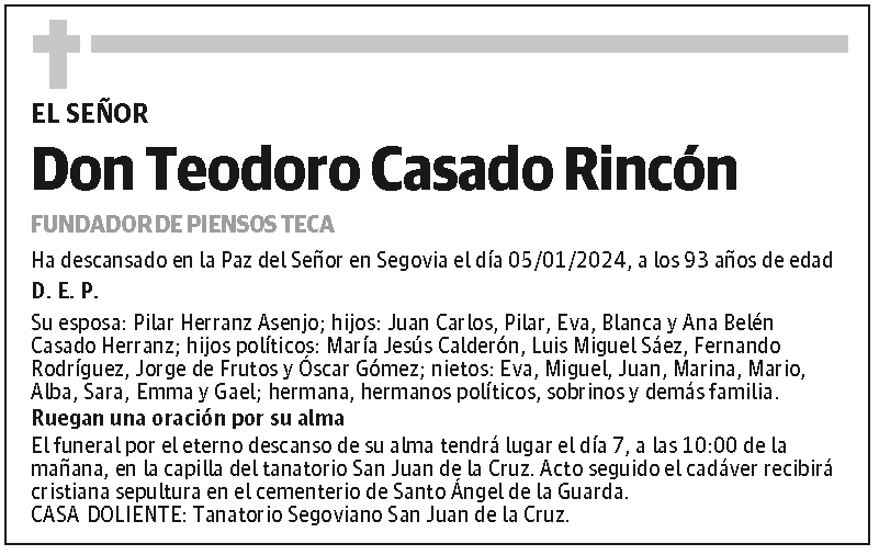 Teodoro Casado Rincón