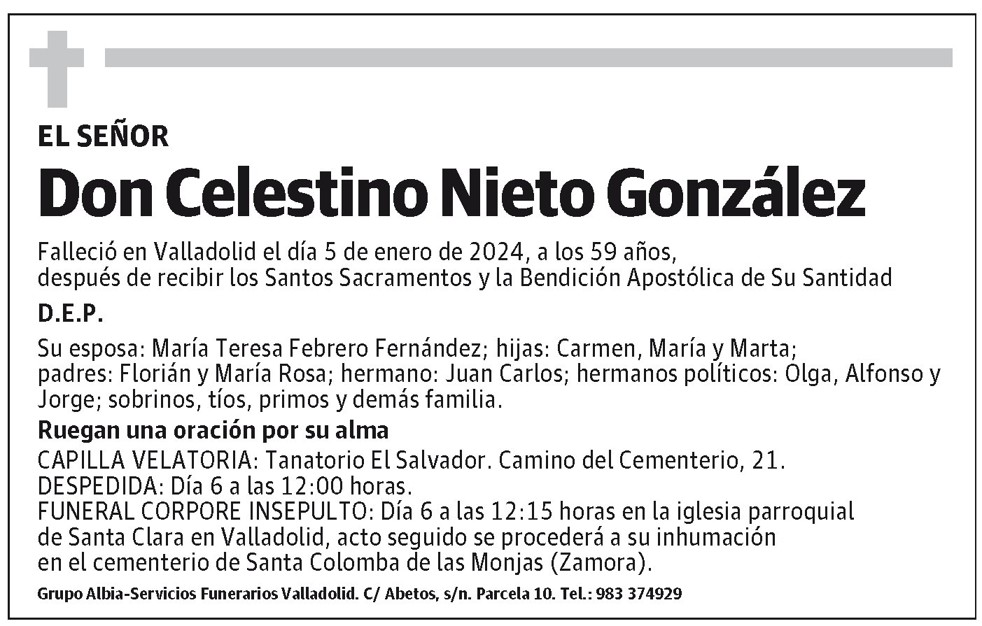 Celestino Nieto González