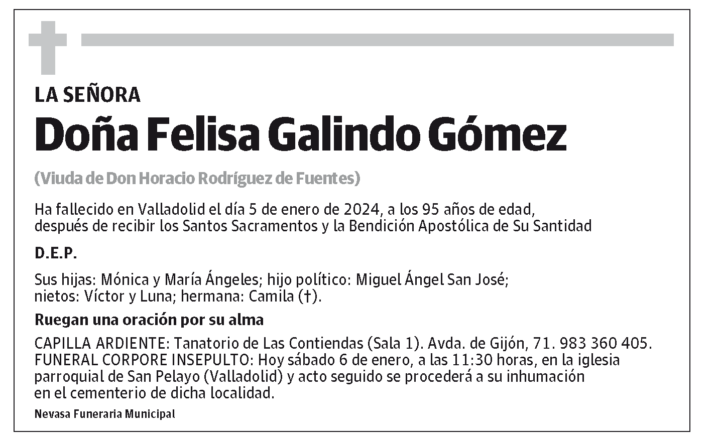 Felisa Galindo Gómez