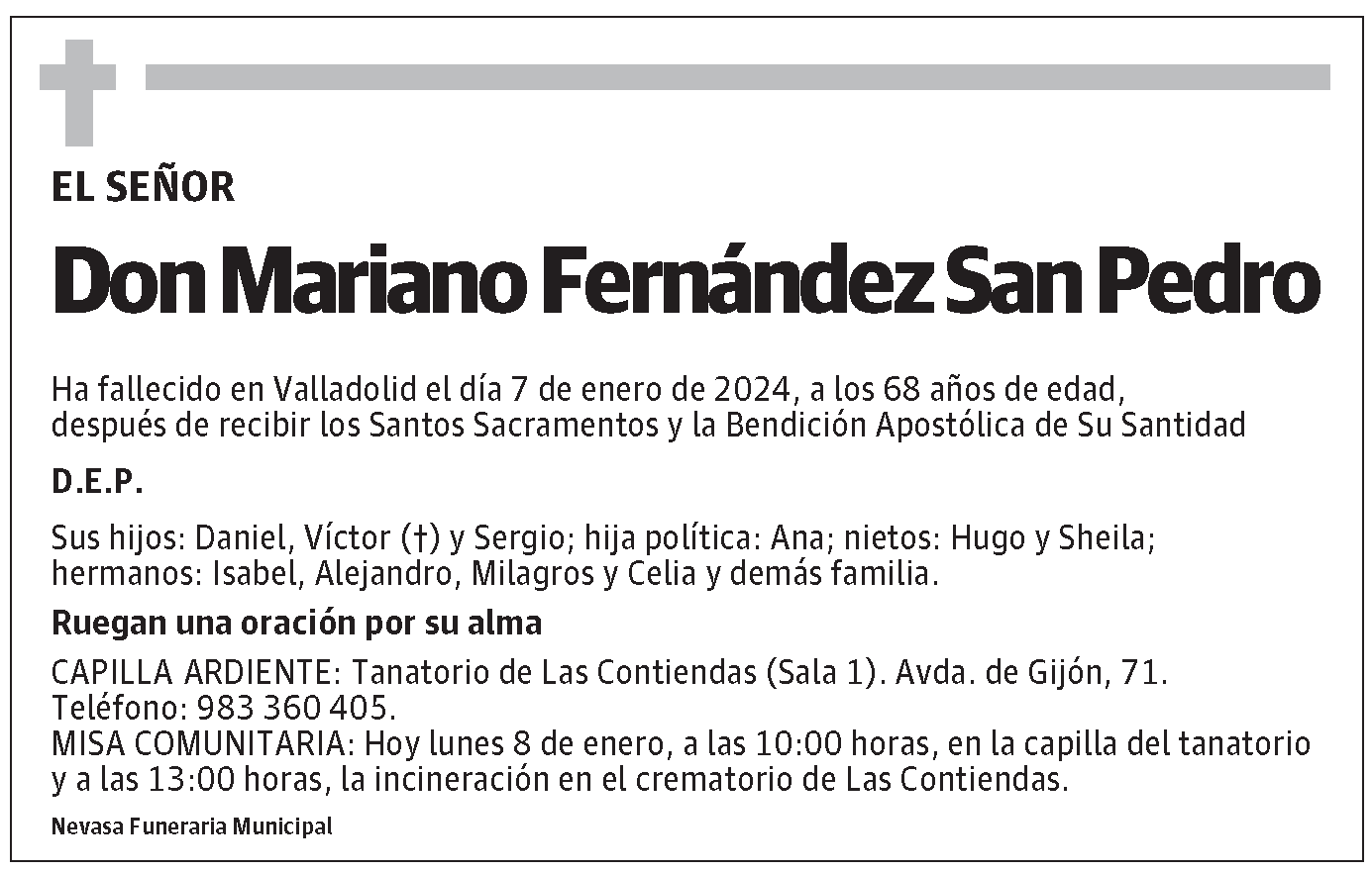 Mariano Fernández San Pedro