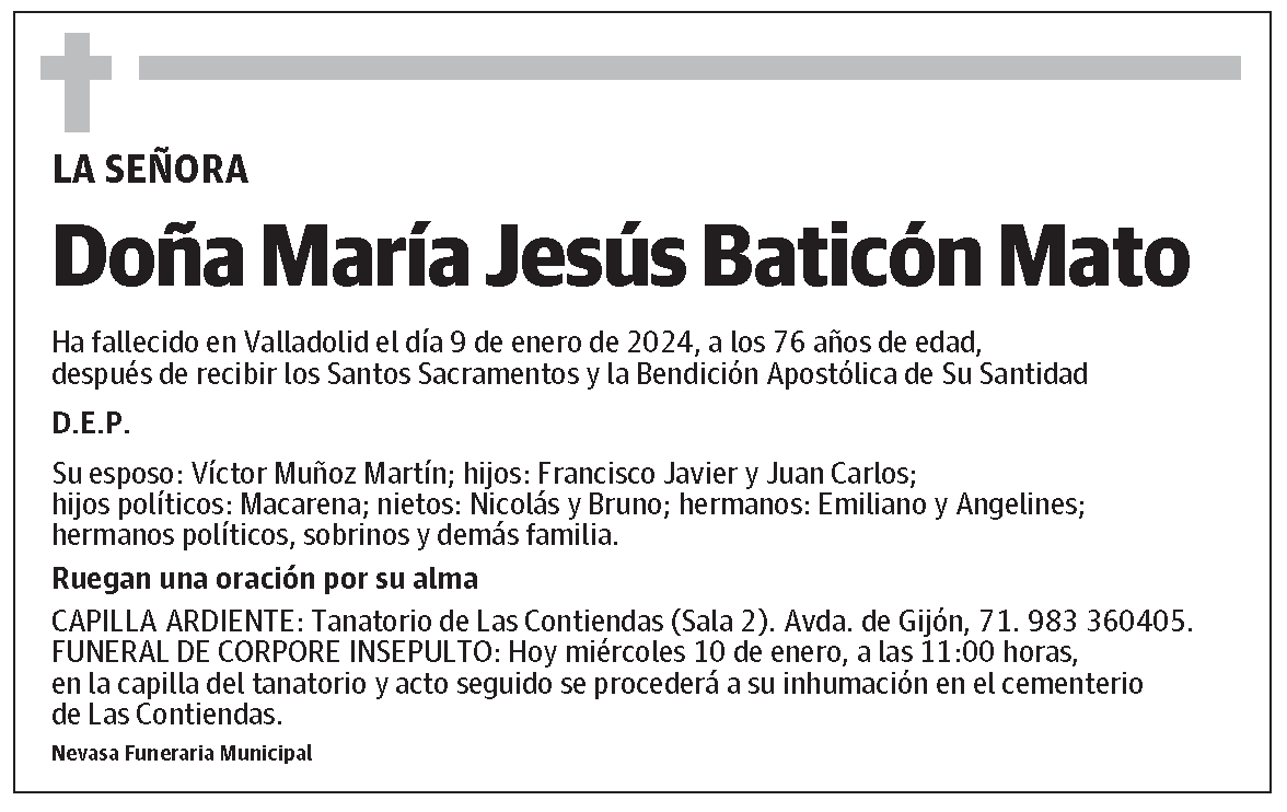 María Jesús Baticón Mato